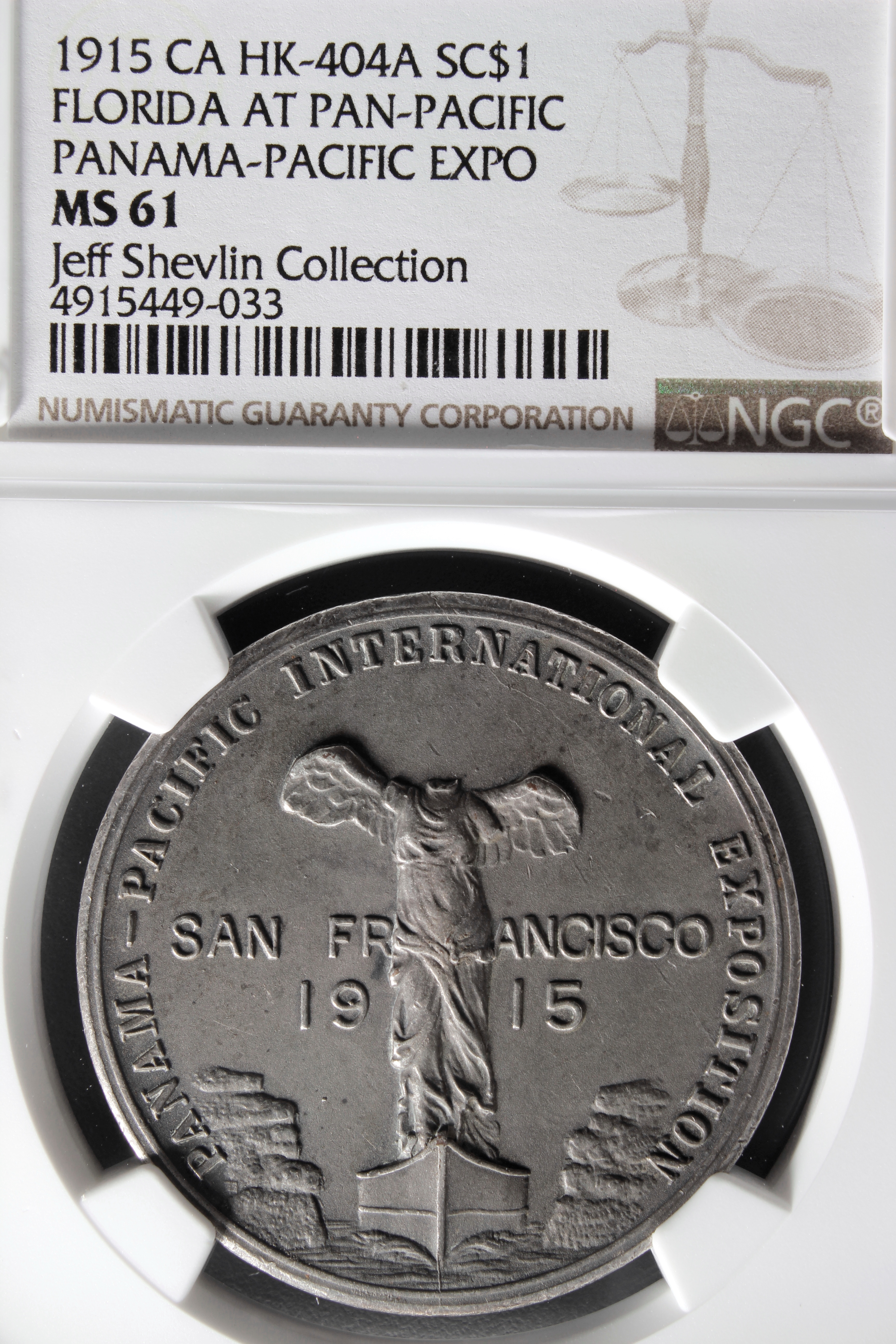 HK-404A 1915 Panama-Pacific International Exposition Florida State SCD