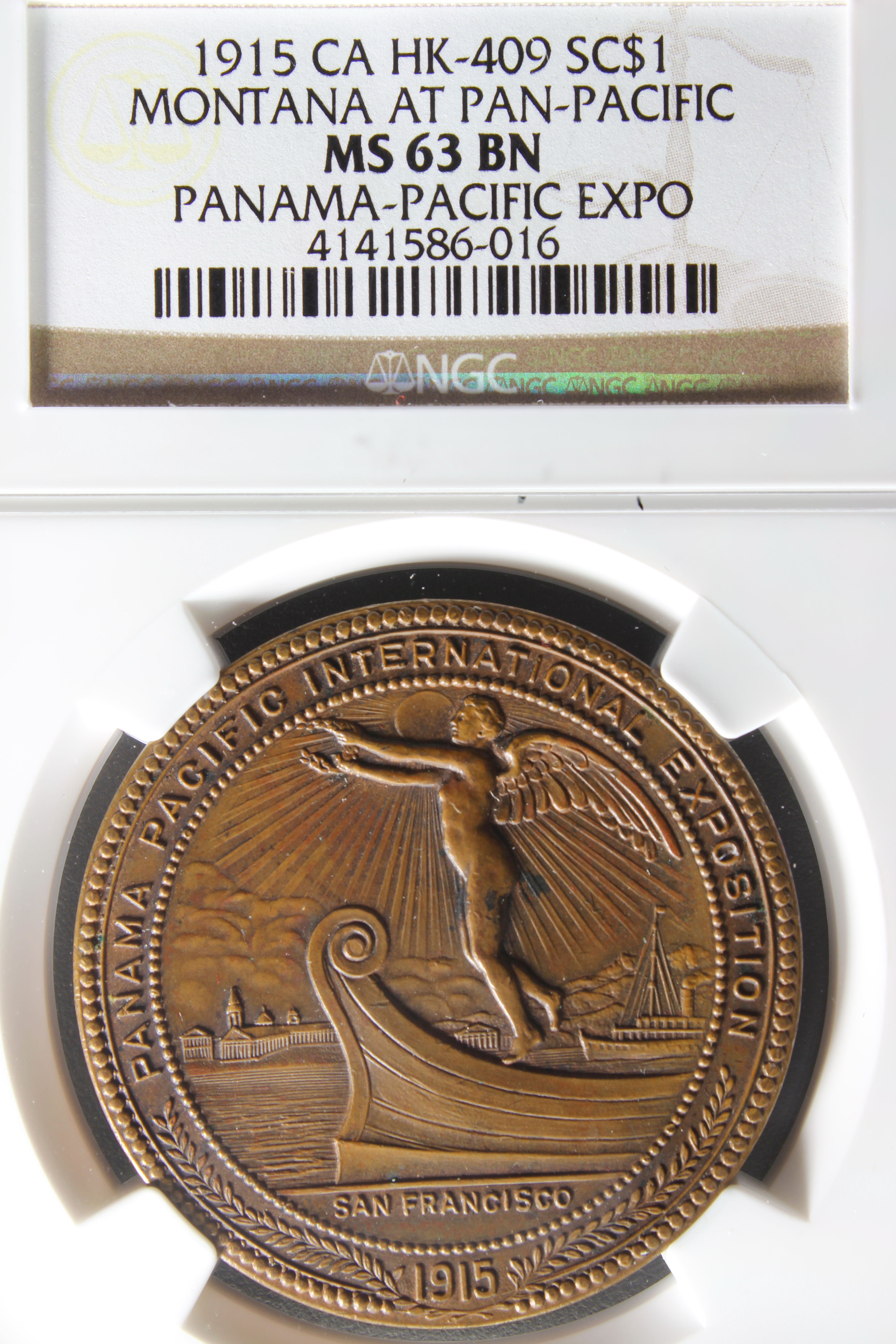 HK-409 1915 PPIE Montana State SCD