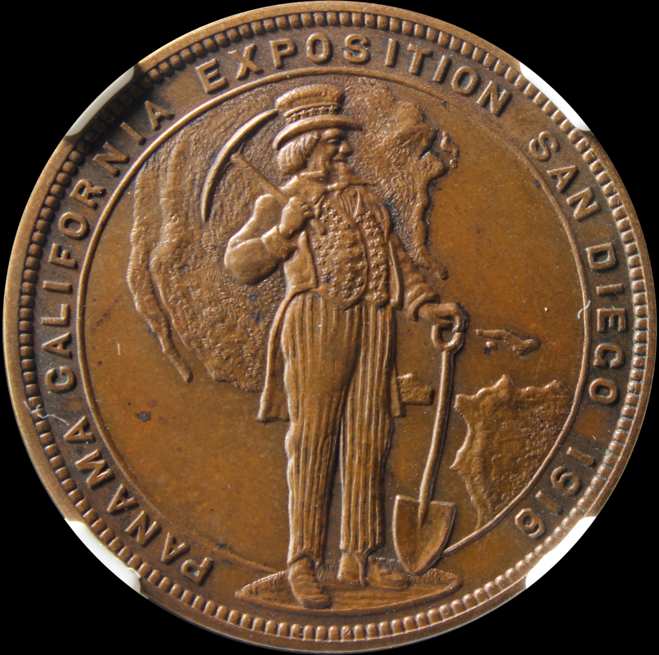 HK-430 1916 Panama-California Exposition Official SCD