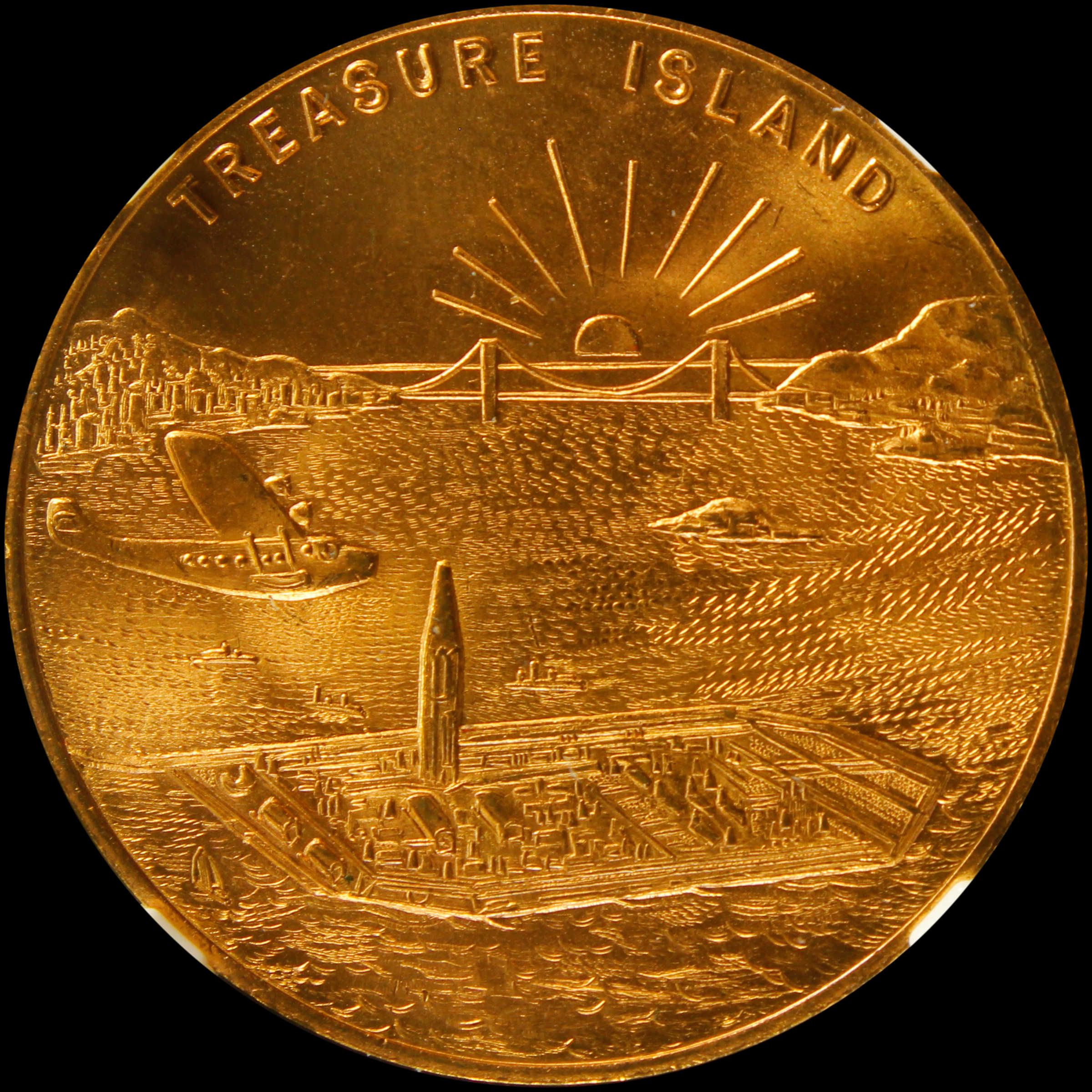 HK-481 1939 Golden Gate International Exposition Official SCD – Dots Variety