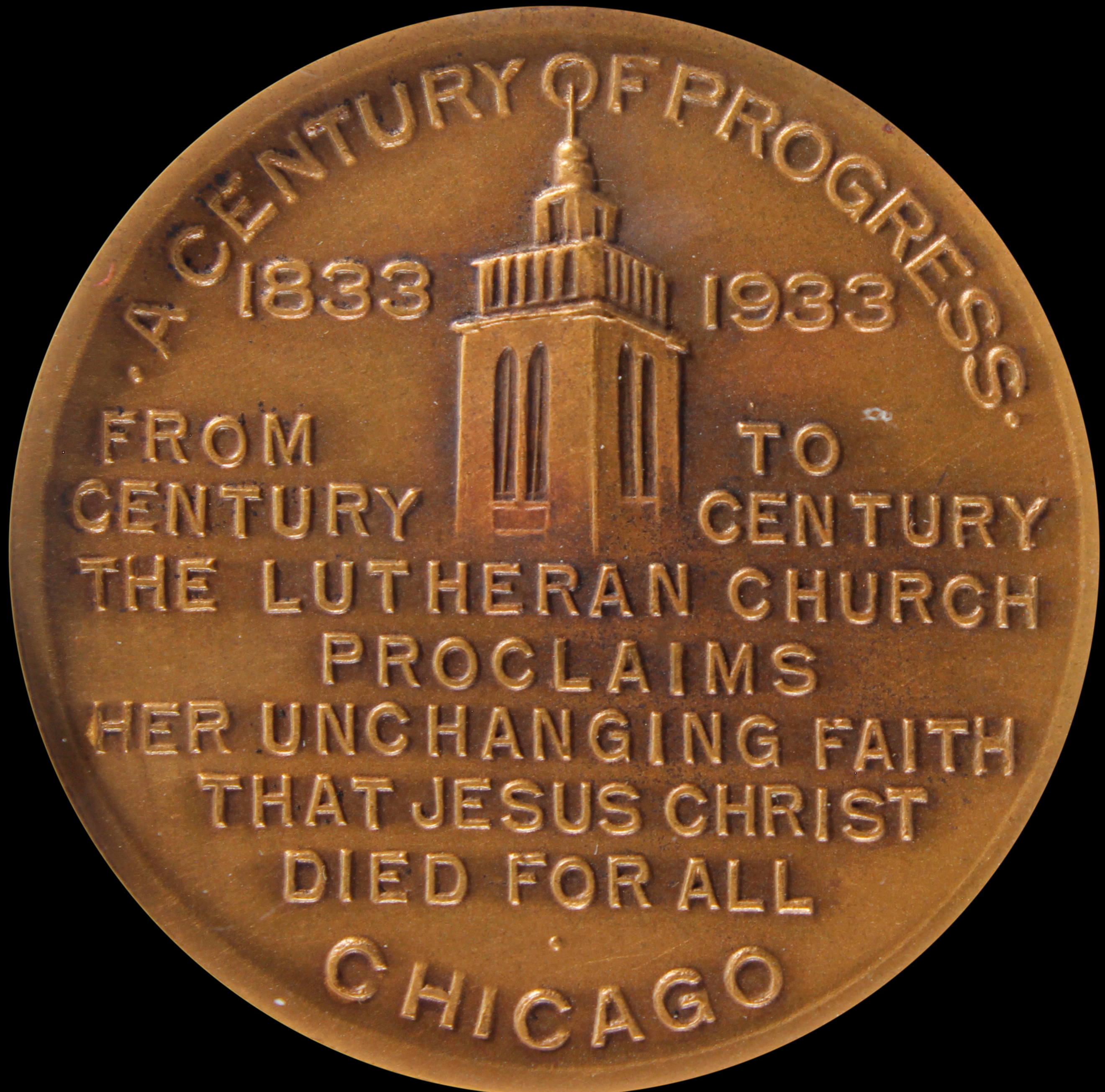 HK-472 1933 Century of Progress Martin Luther SCD