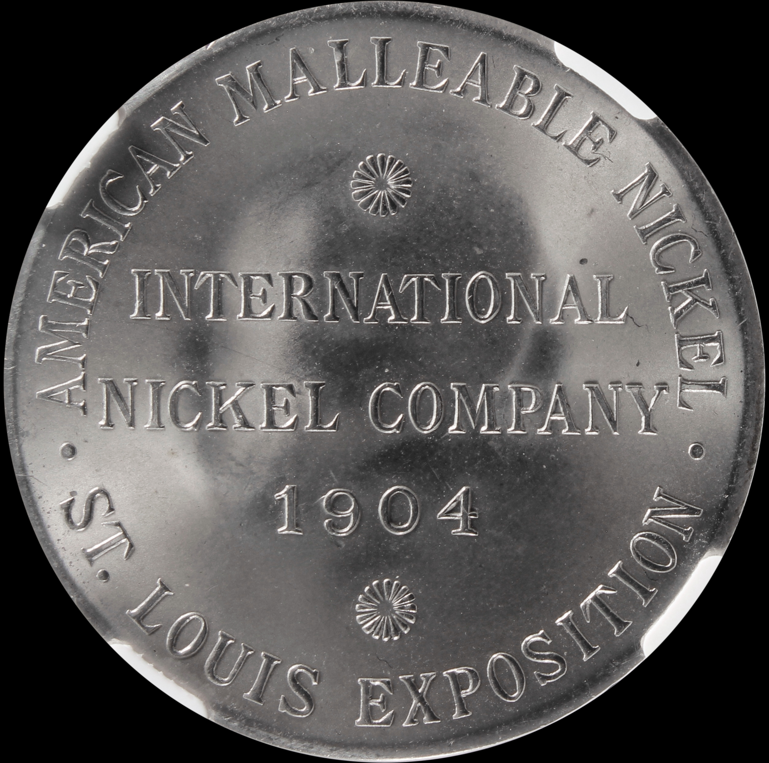 HK-323 1904 Louisiana Purchase International Nickel SCD