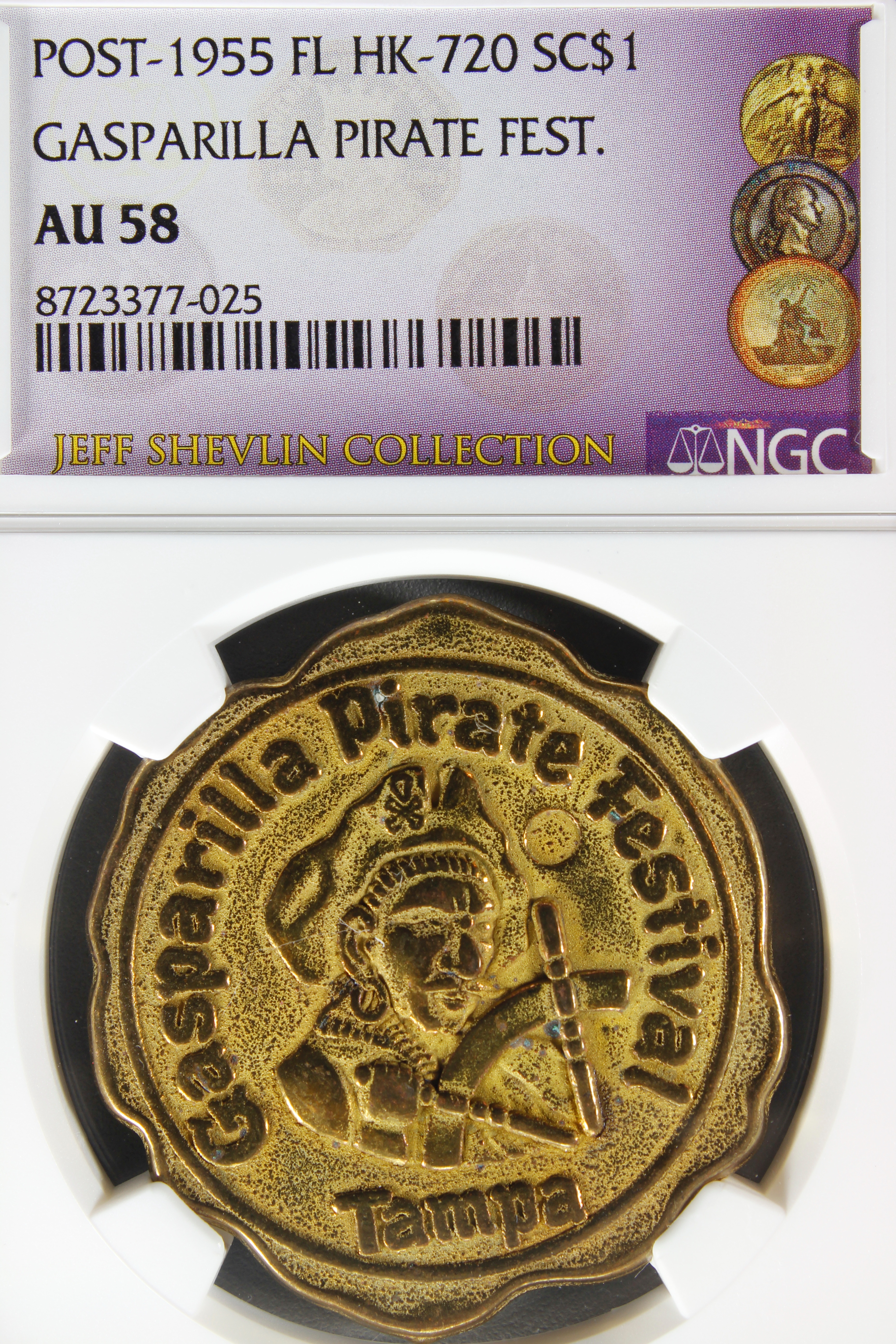 HK-720 1954 Gasparilla Pirate Festival SCD