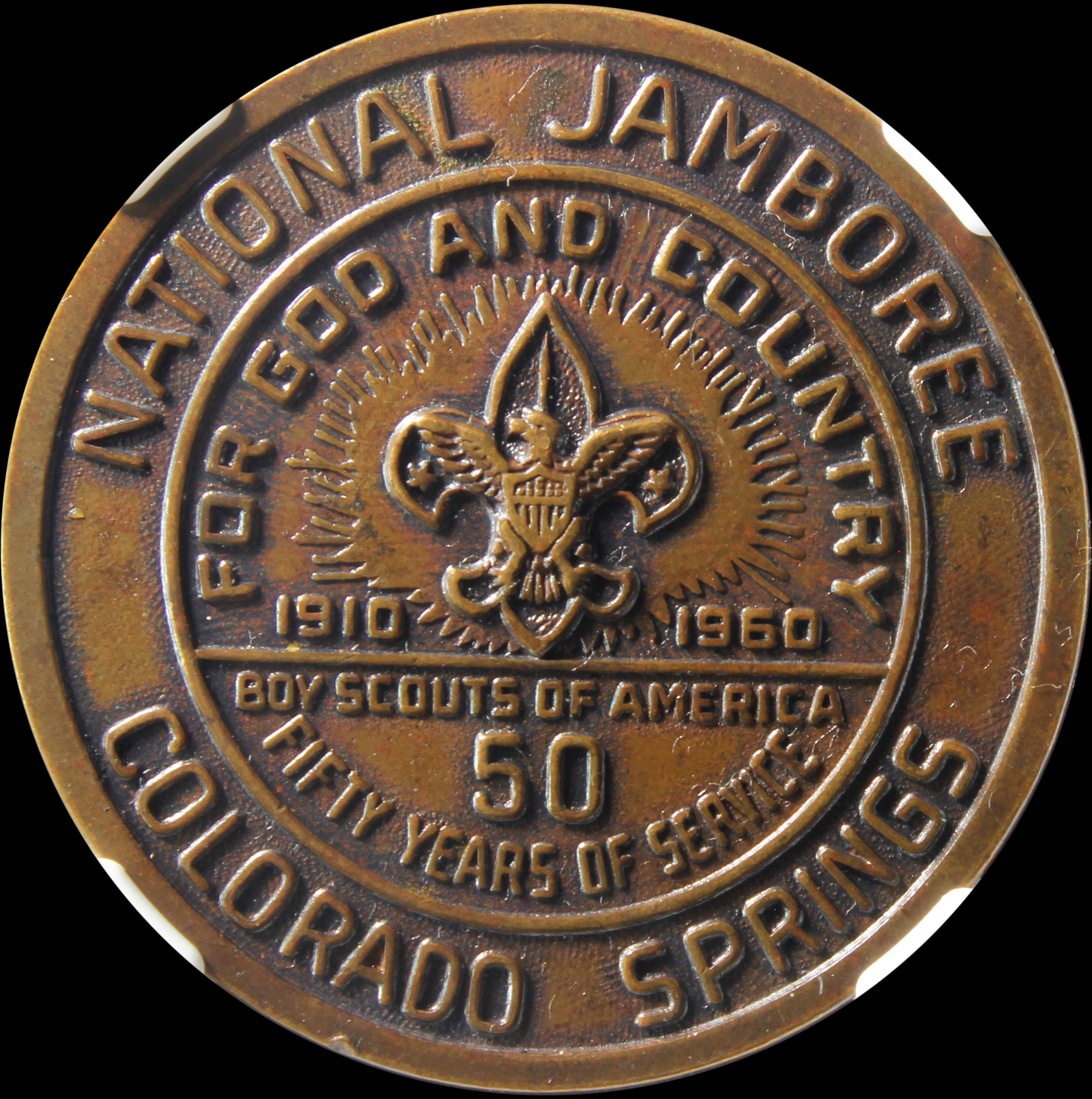 HK-577 Boy Scouts of America 50th Jubilee Anniversary SCD