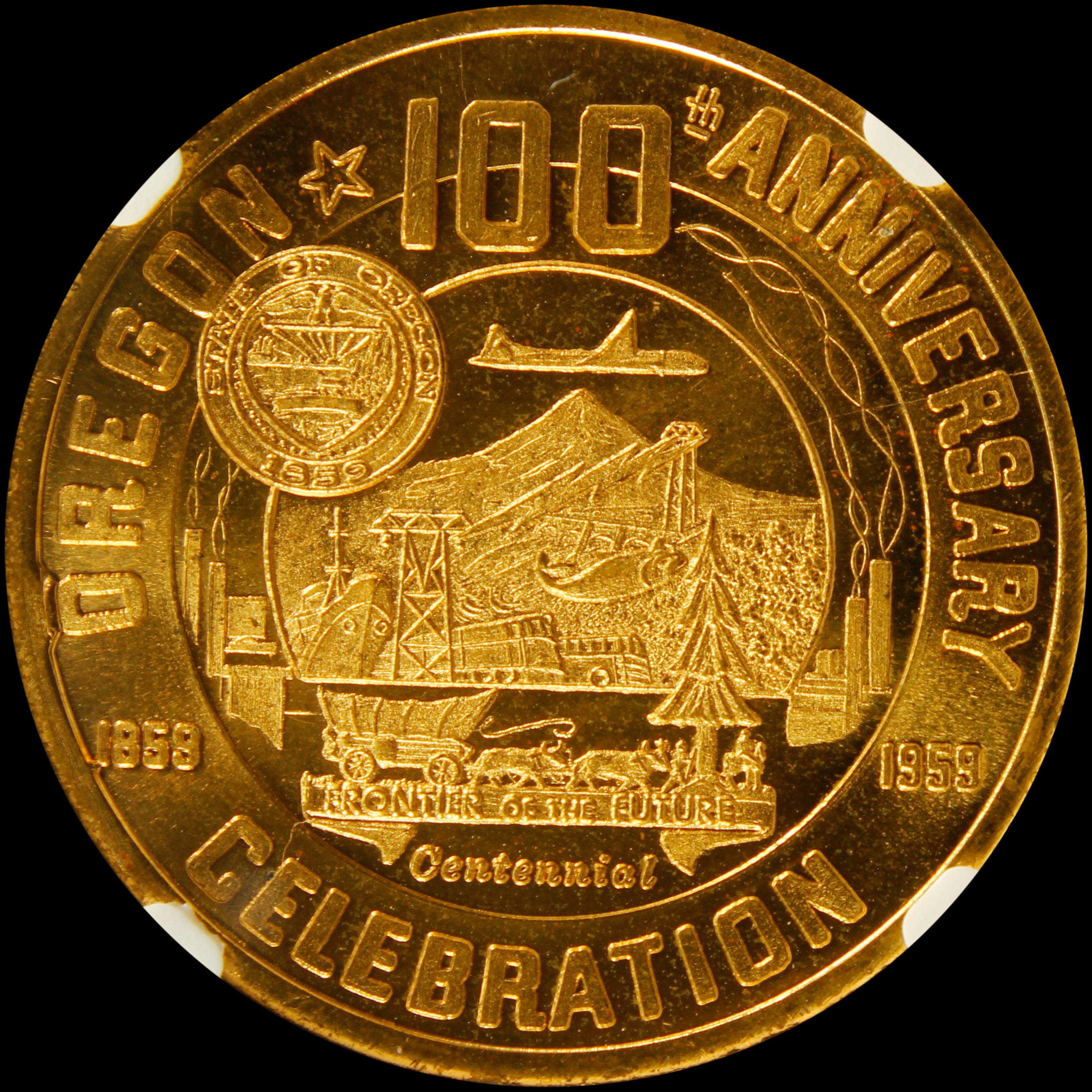 HK-562 1959 Oregon Statehood Centennial – Salem State Capitol SCD