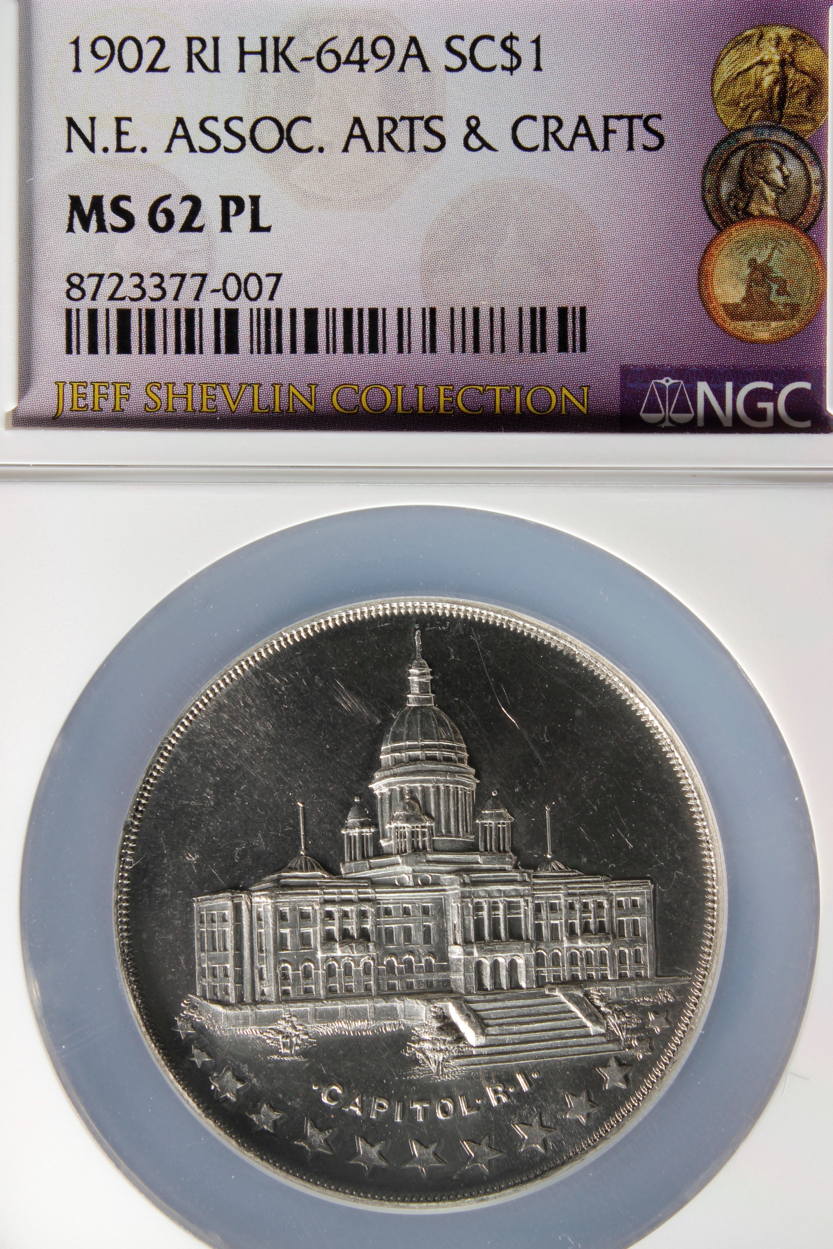 HK-649A 1902 New England Arts and Crafts SCD – Unlisted Aluminum