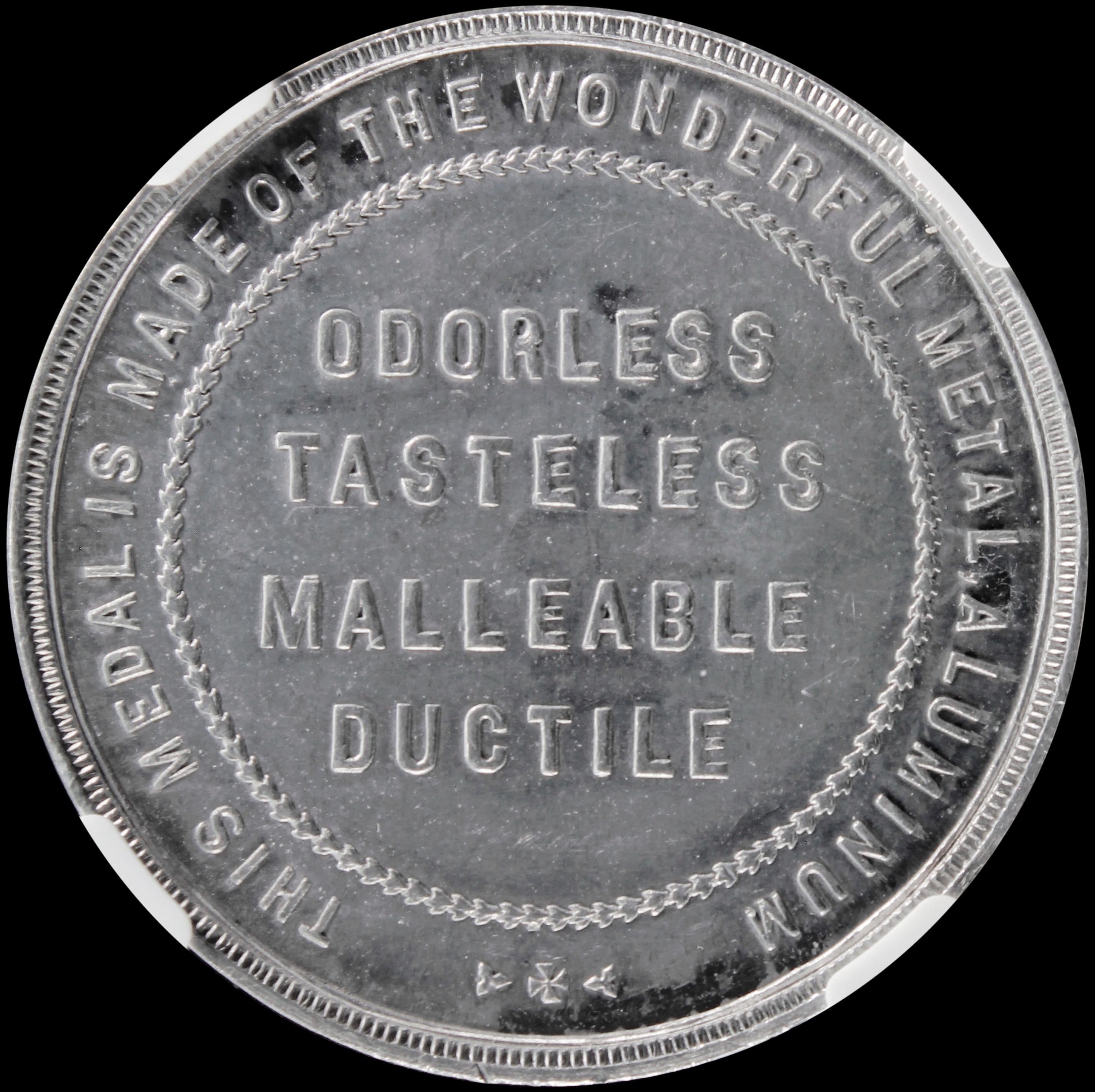 HK-170 UNL 1893 Columbian Childs Five Edifices With Rays / Wonderful Aluminum SCD