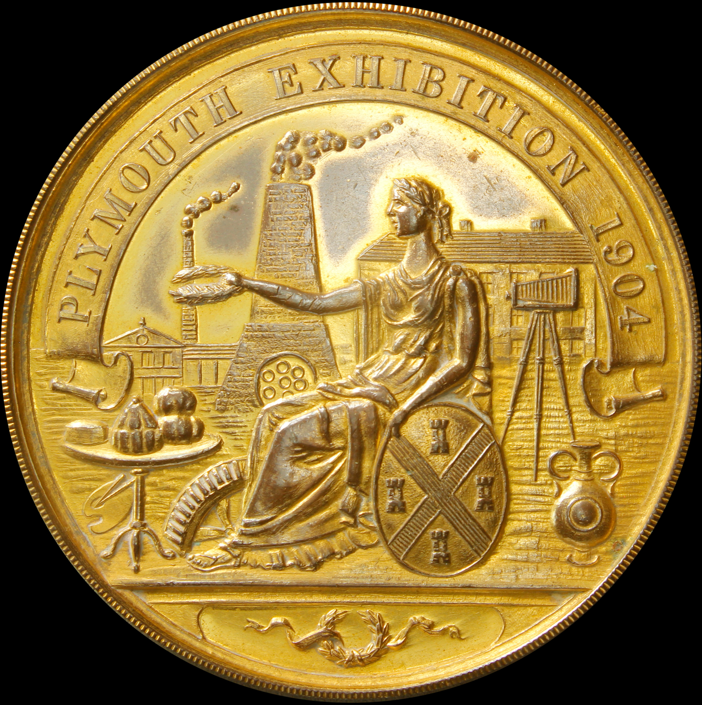 HK-232A 1894 Plymouth Exhibition / Eddystone Lighthouse SCD