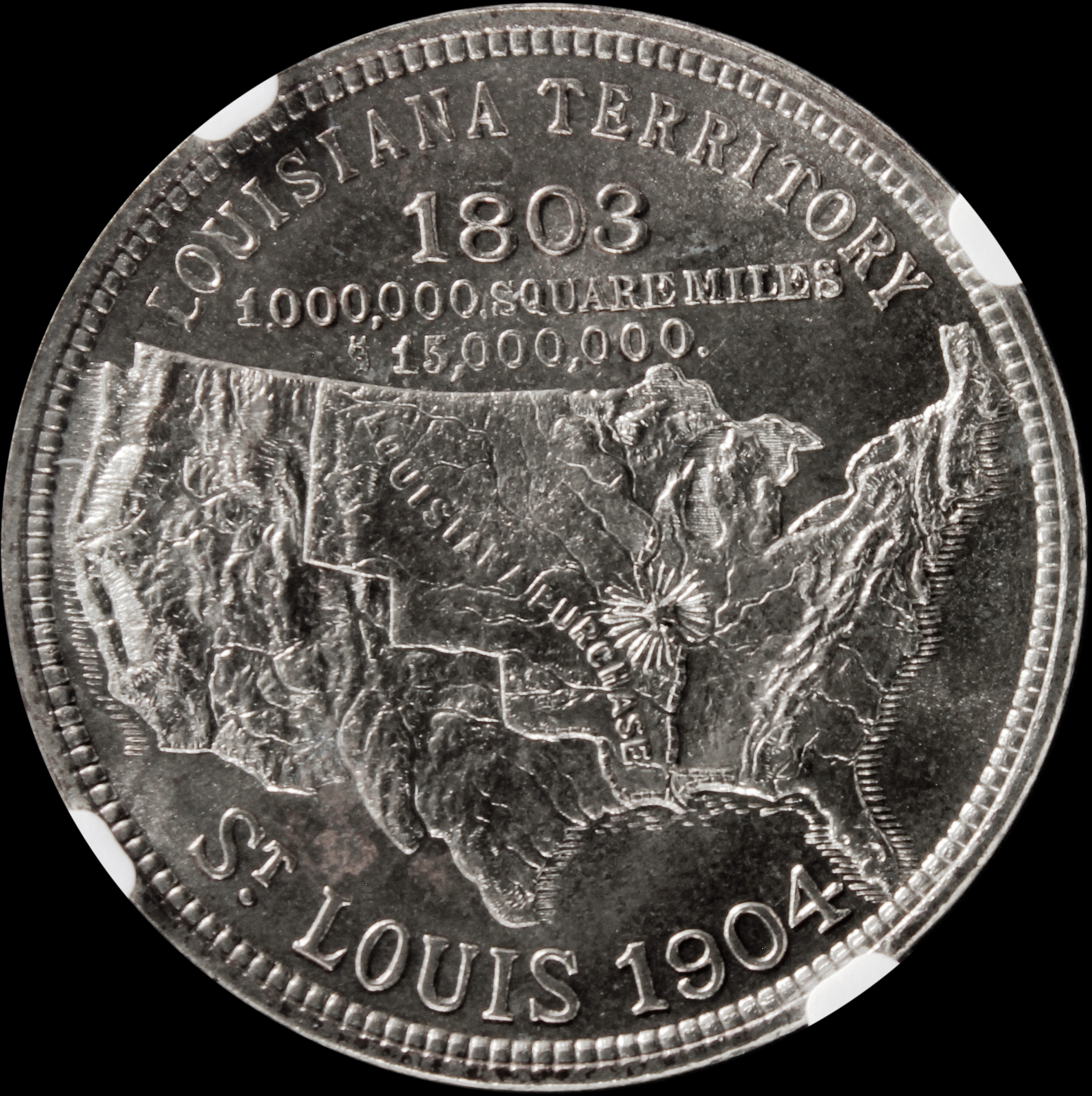 HK-299 1904 Louisiana Purchase Exposition Official SCD – Silver