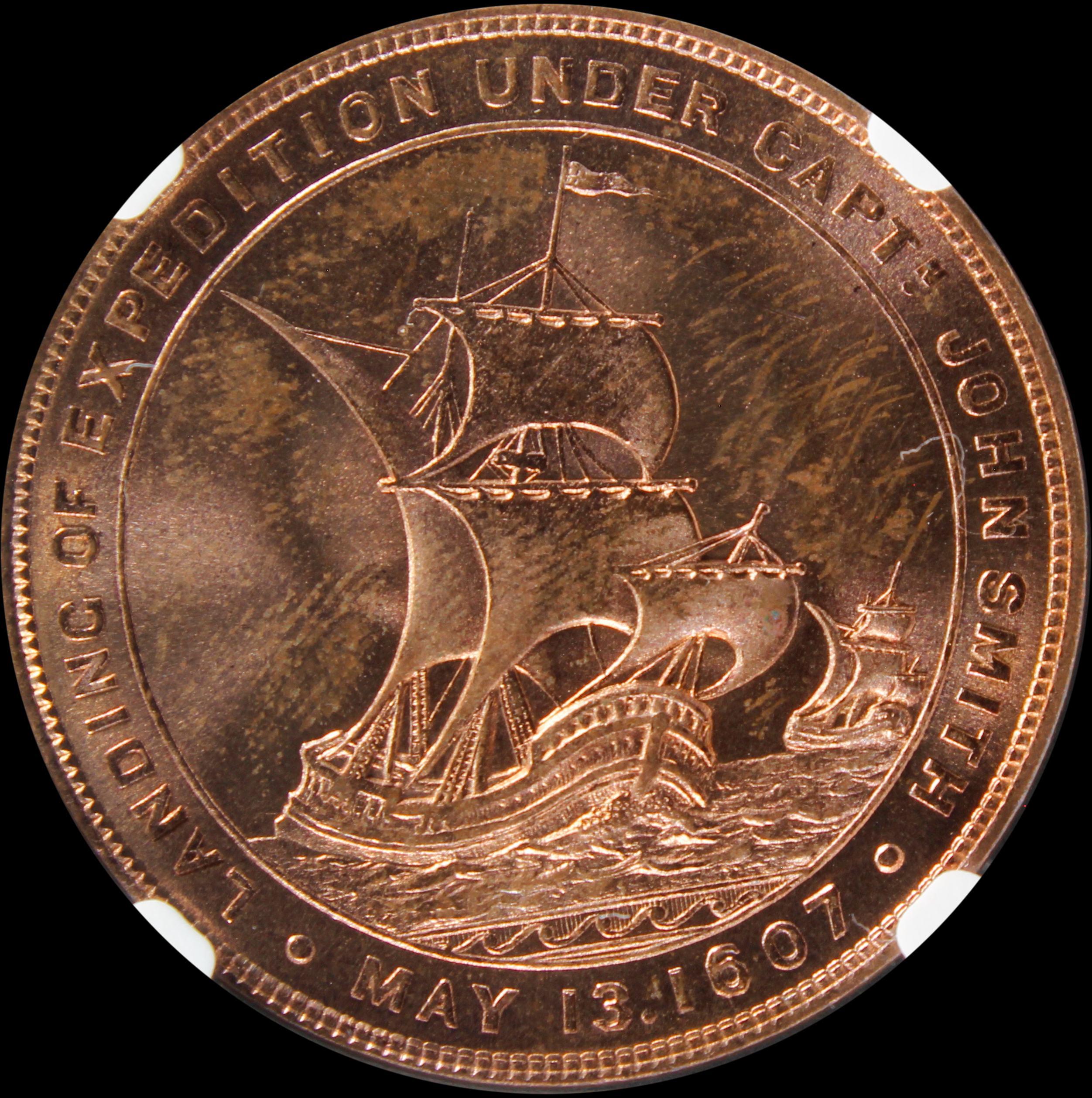 HK-346 1907 Jamestown Tercentennial Exposition Official SCD – Bronze