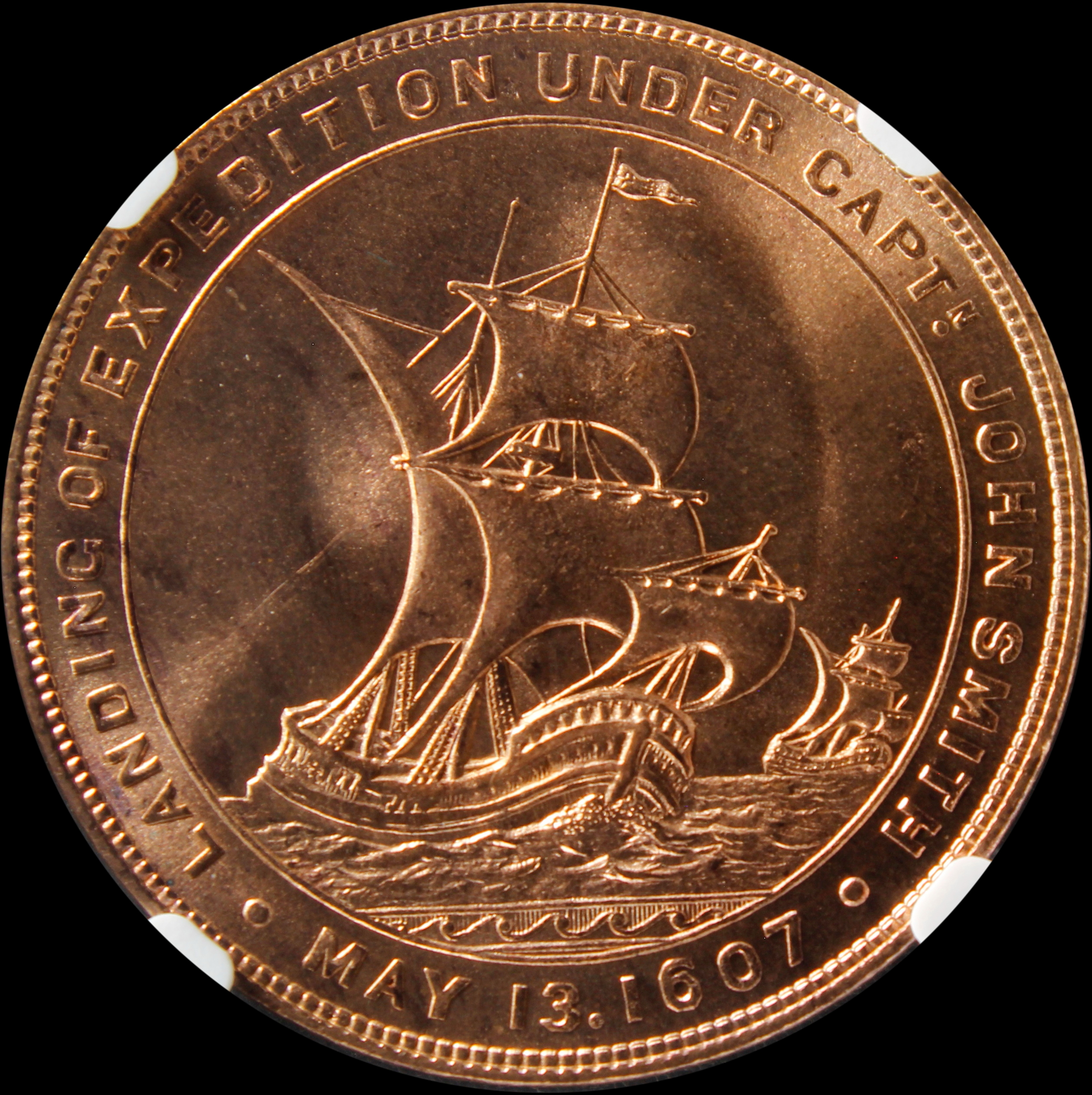 HK-346 1907 Jamestown Tercentennial Exposition Official SCD – Bronze