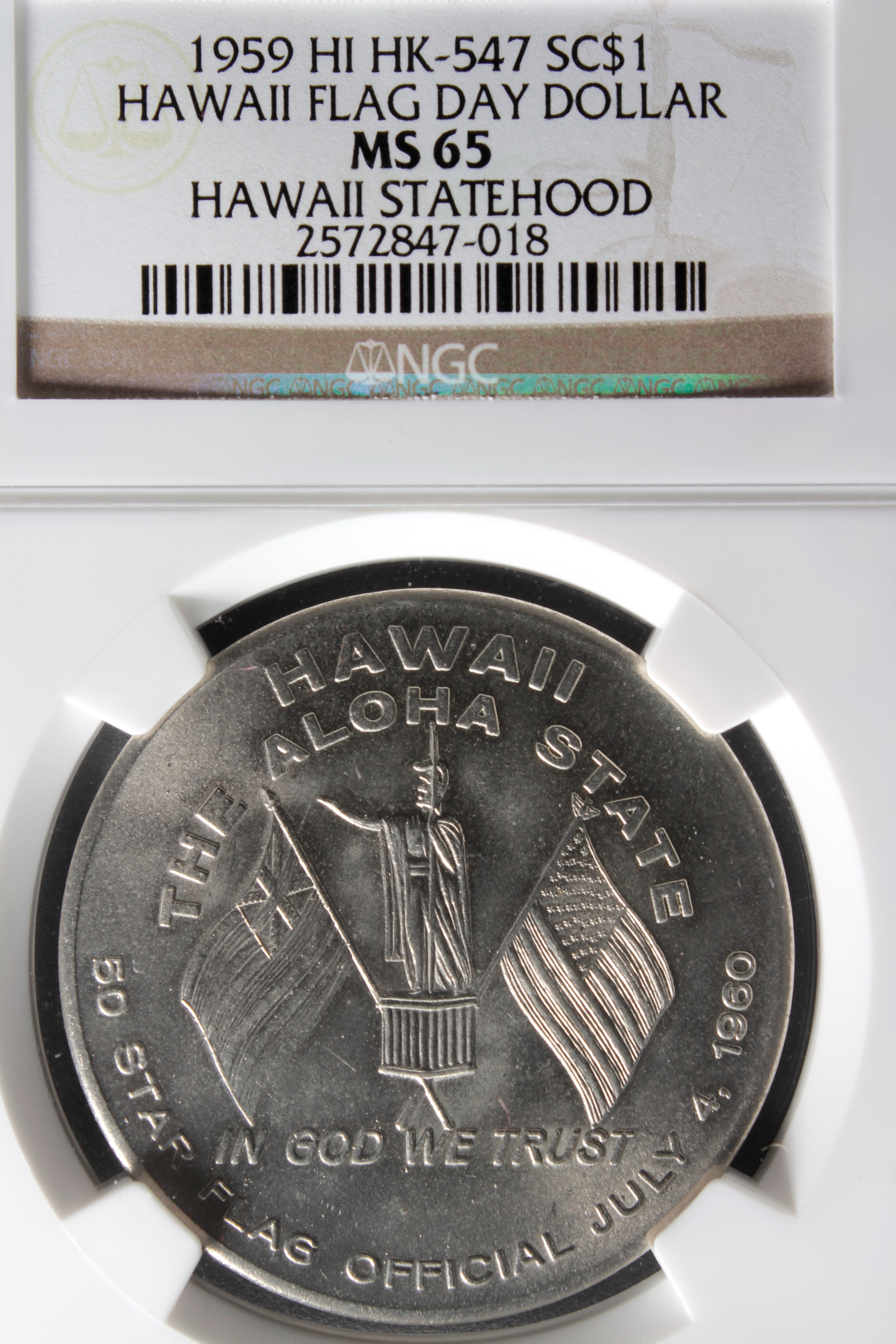 HK-547 1959 Hawaii Statehood – Flag Day SCD