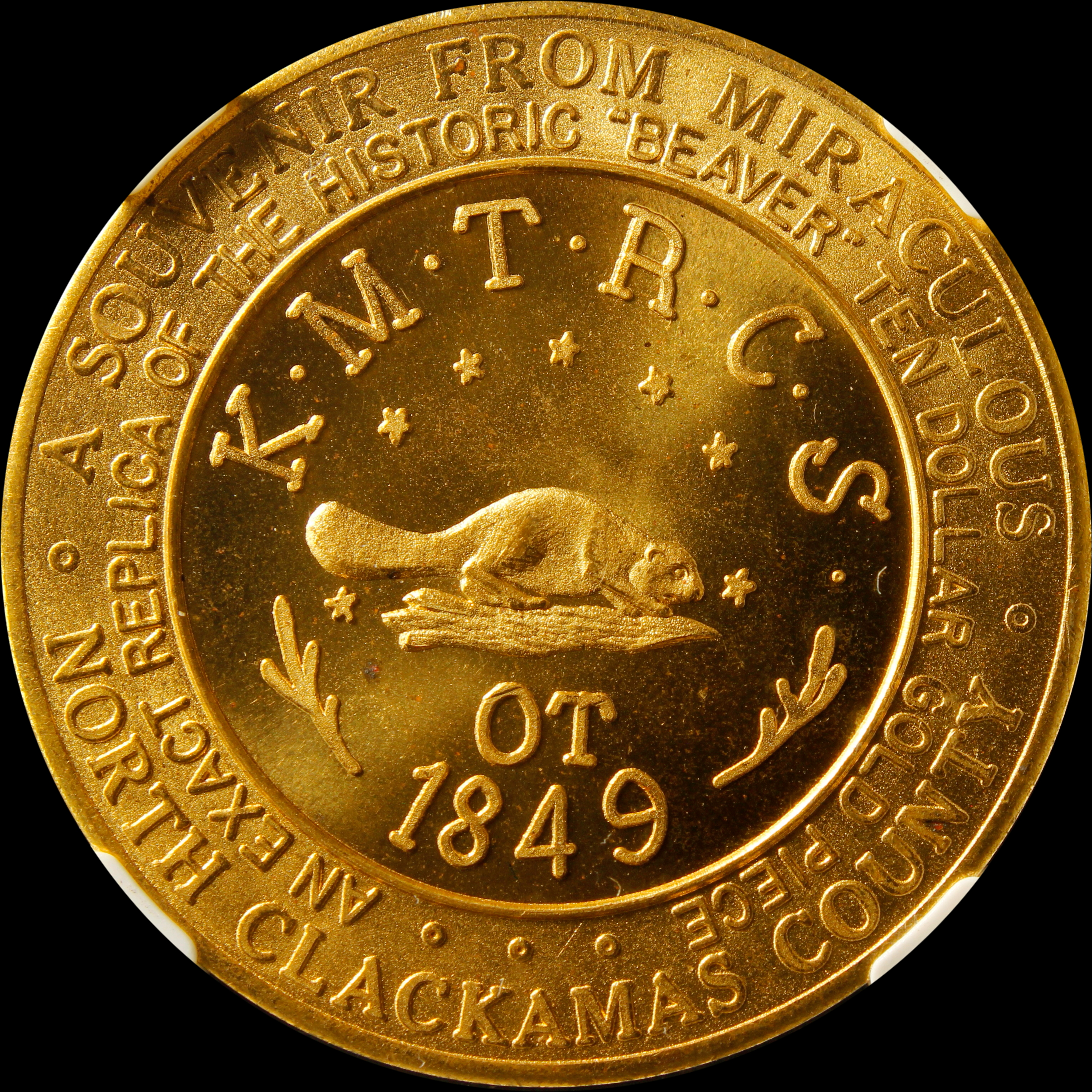 HK-573 1959 Oregon Statehood Centennial – Oregon Beaver SCD