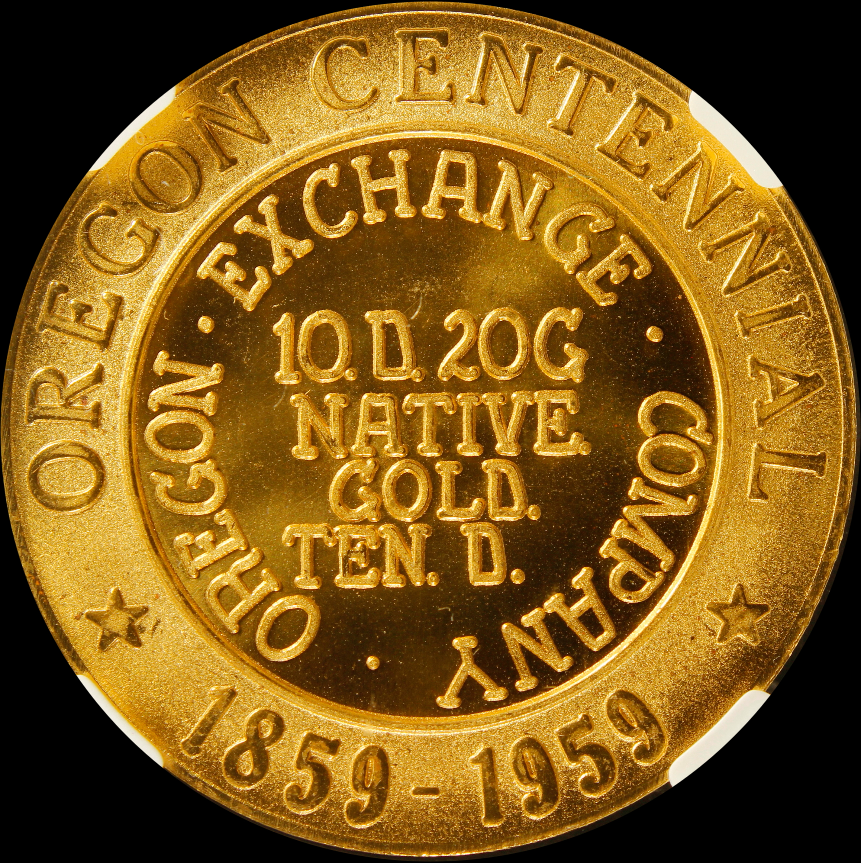 HK-573 1959 Oregon Statehood Centennial – Oregon Beaver SCD