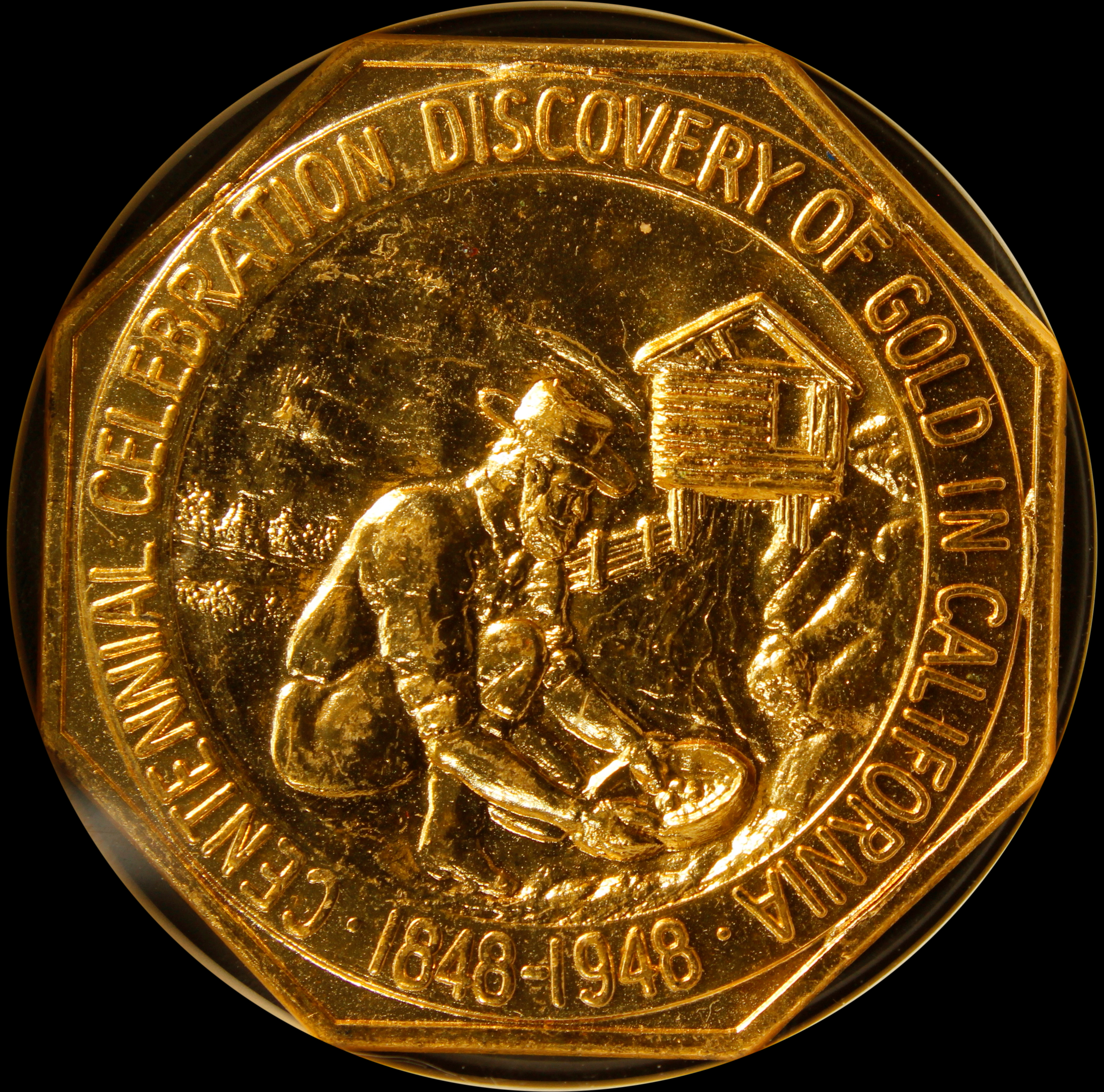 HK-497 1948 California Gold Discovery Centennial SCD
