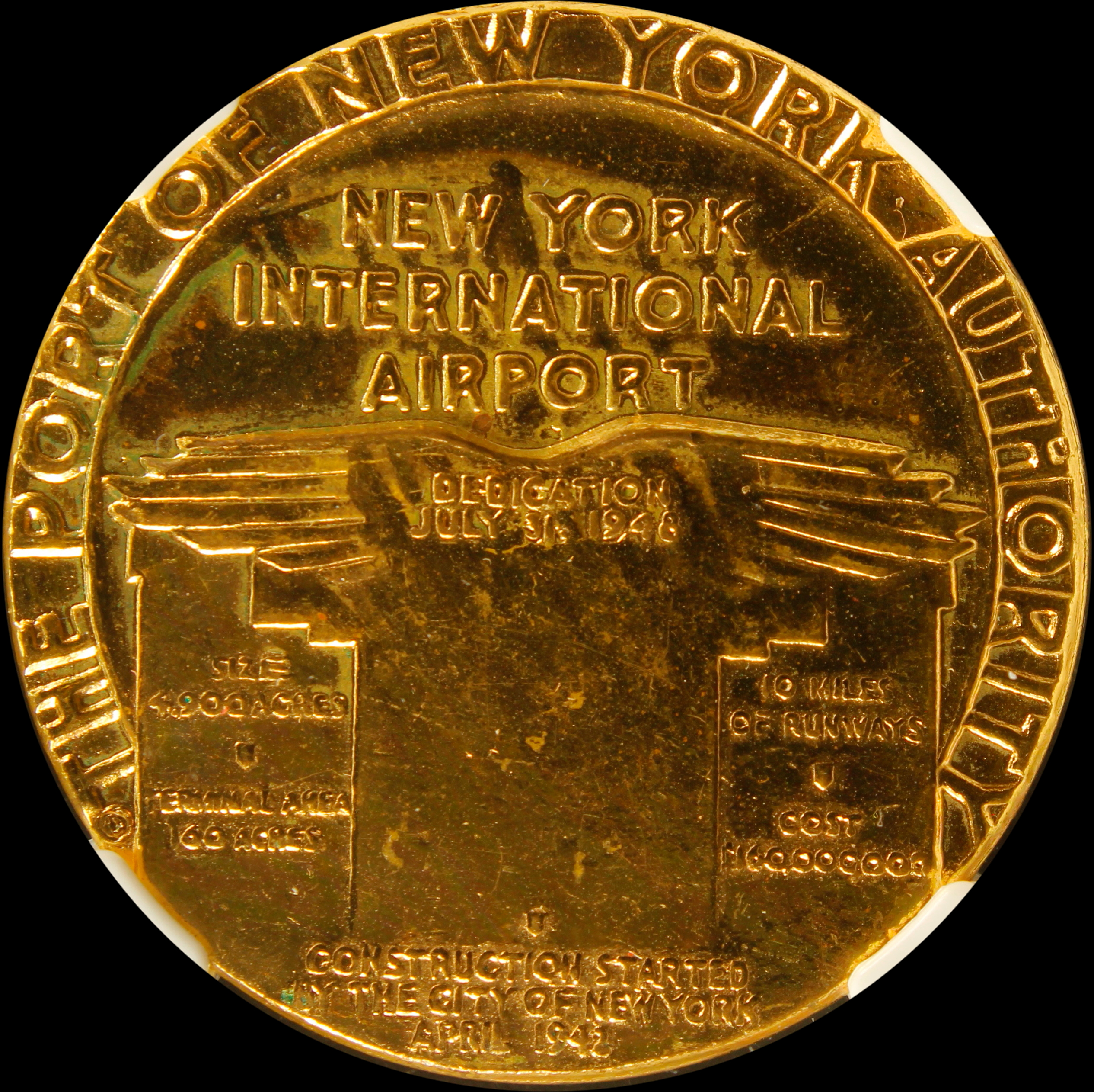HK-499 1948 New York International Airport Dedication SCD