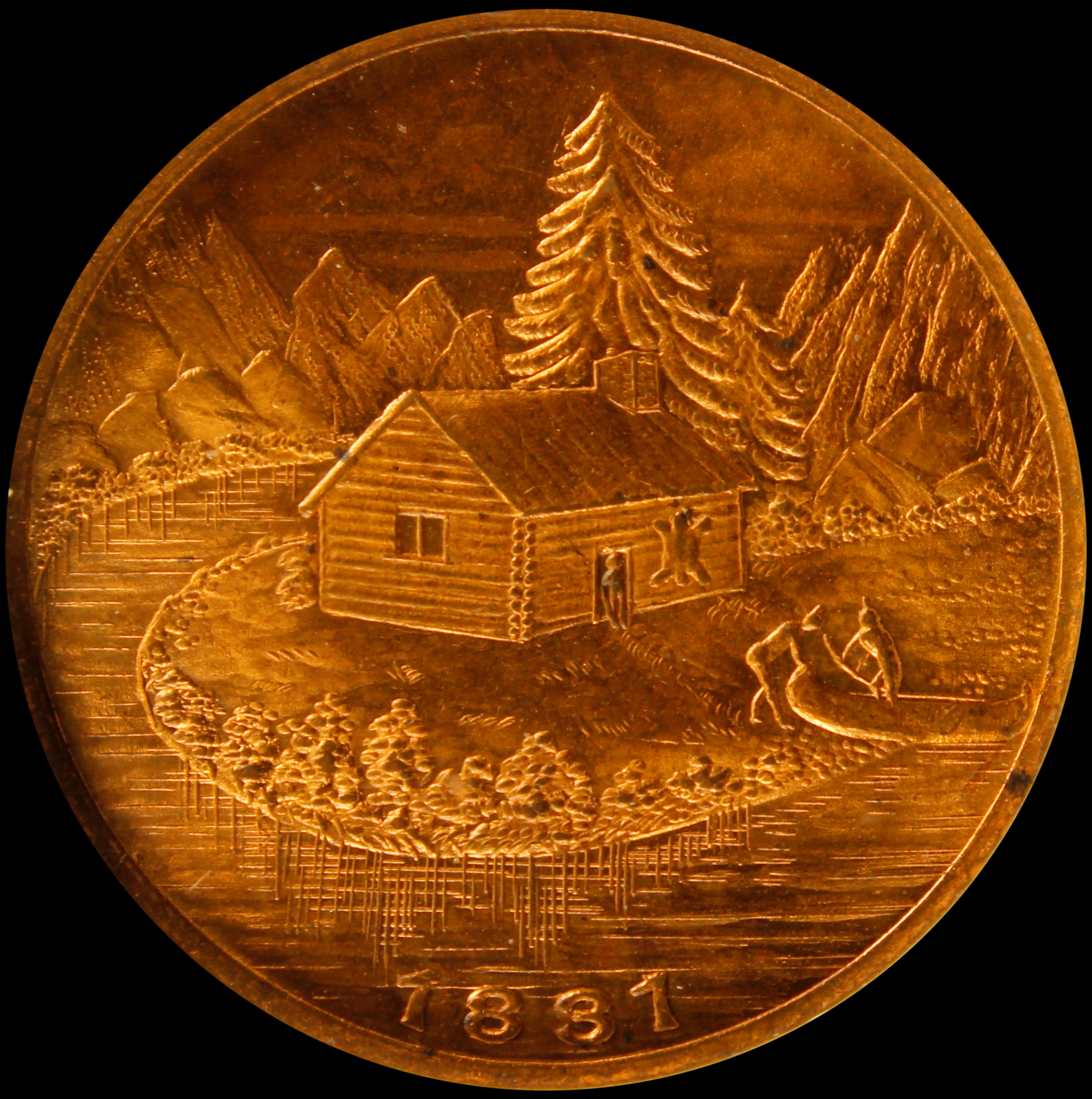 HK-678 1931 Battle Creek Michigan Centennial SCD