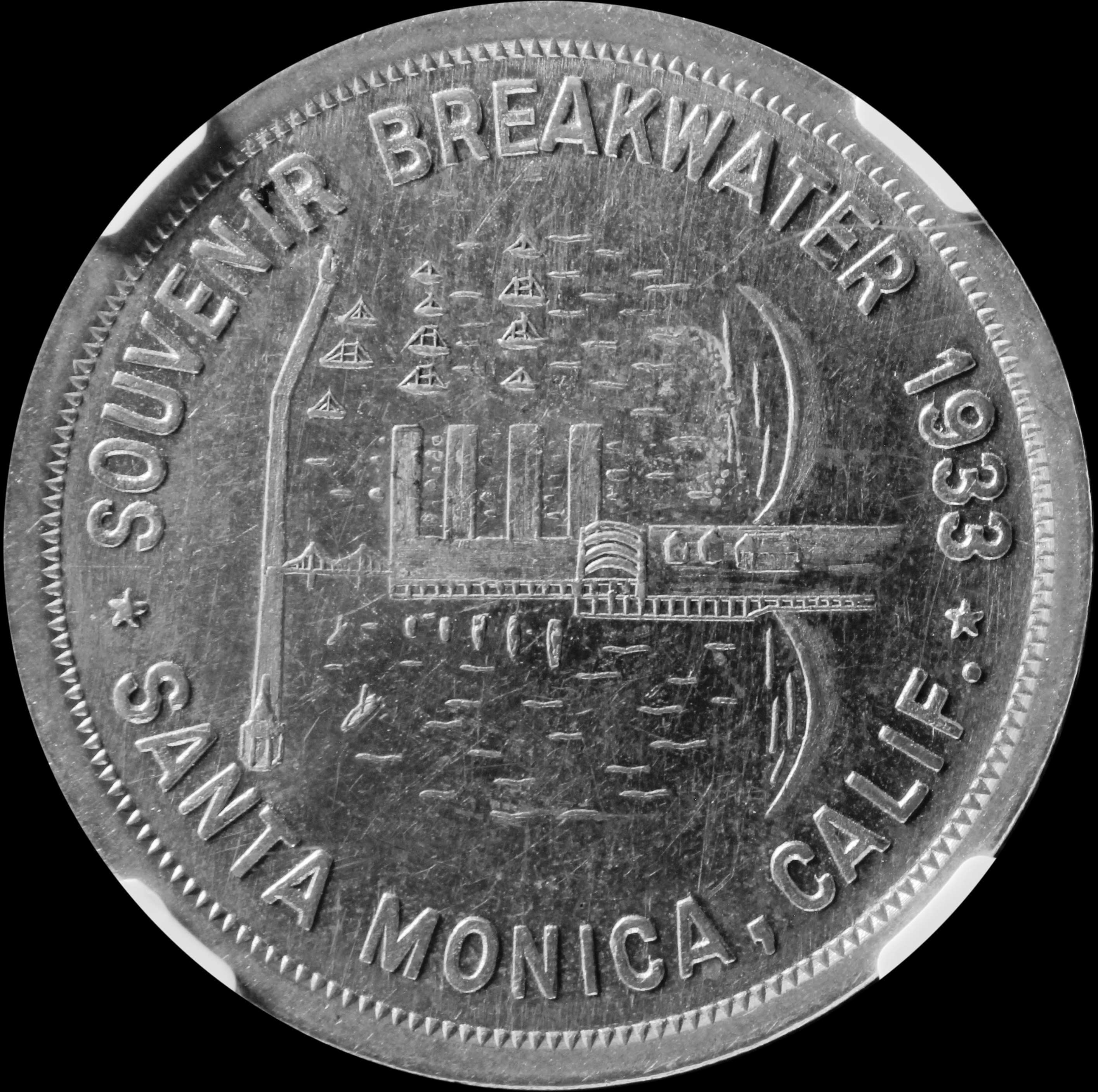HK-687 1933 Santa Monica Breakwater Aluminum SCD