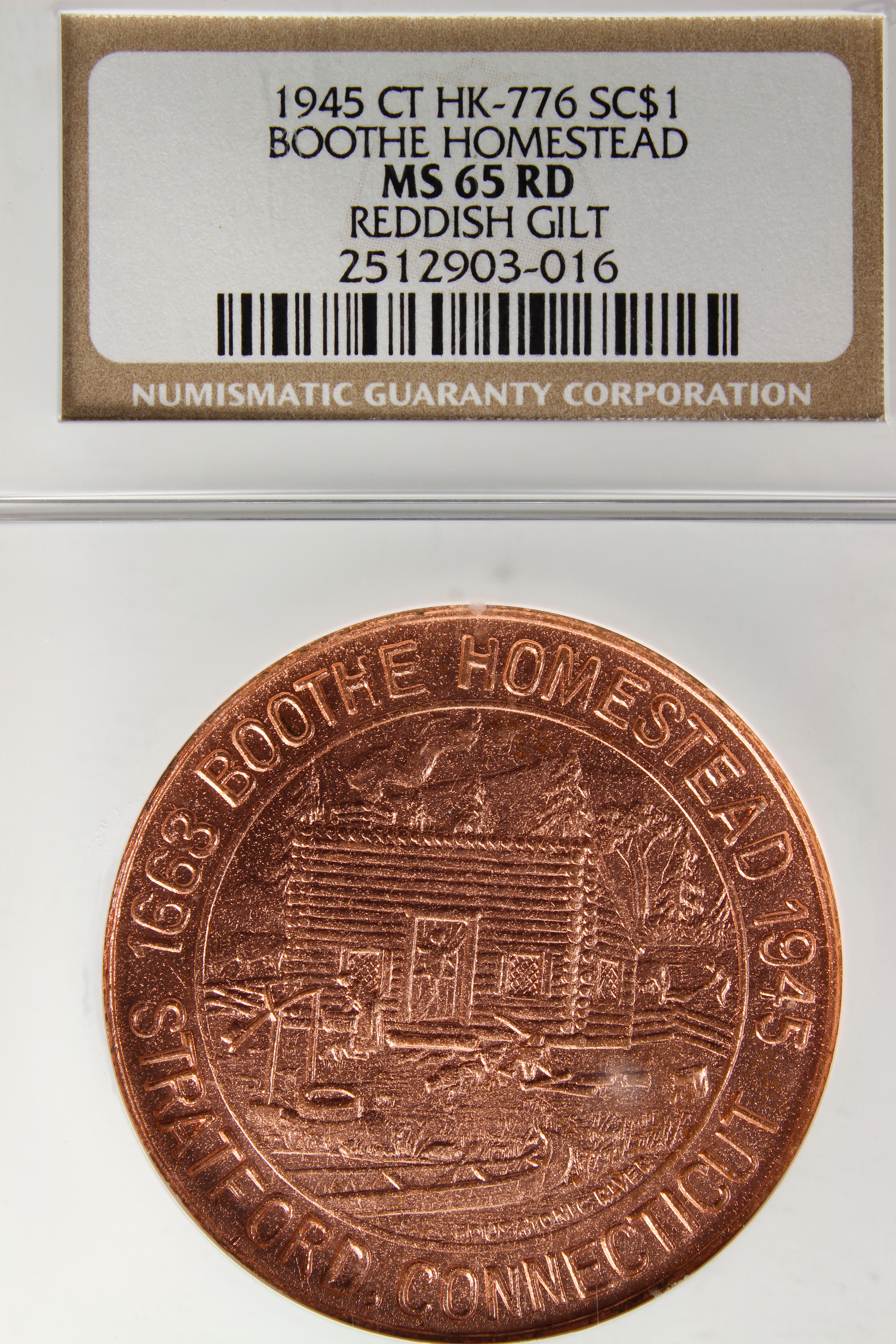 HK-776 1945 Boothe Homestead SCD