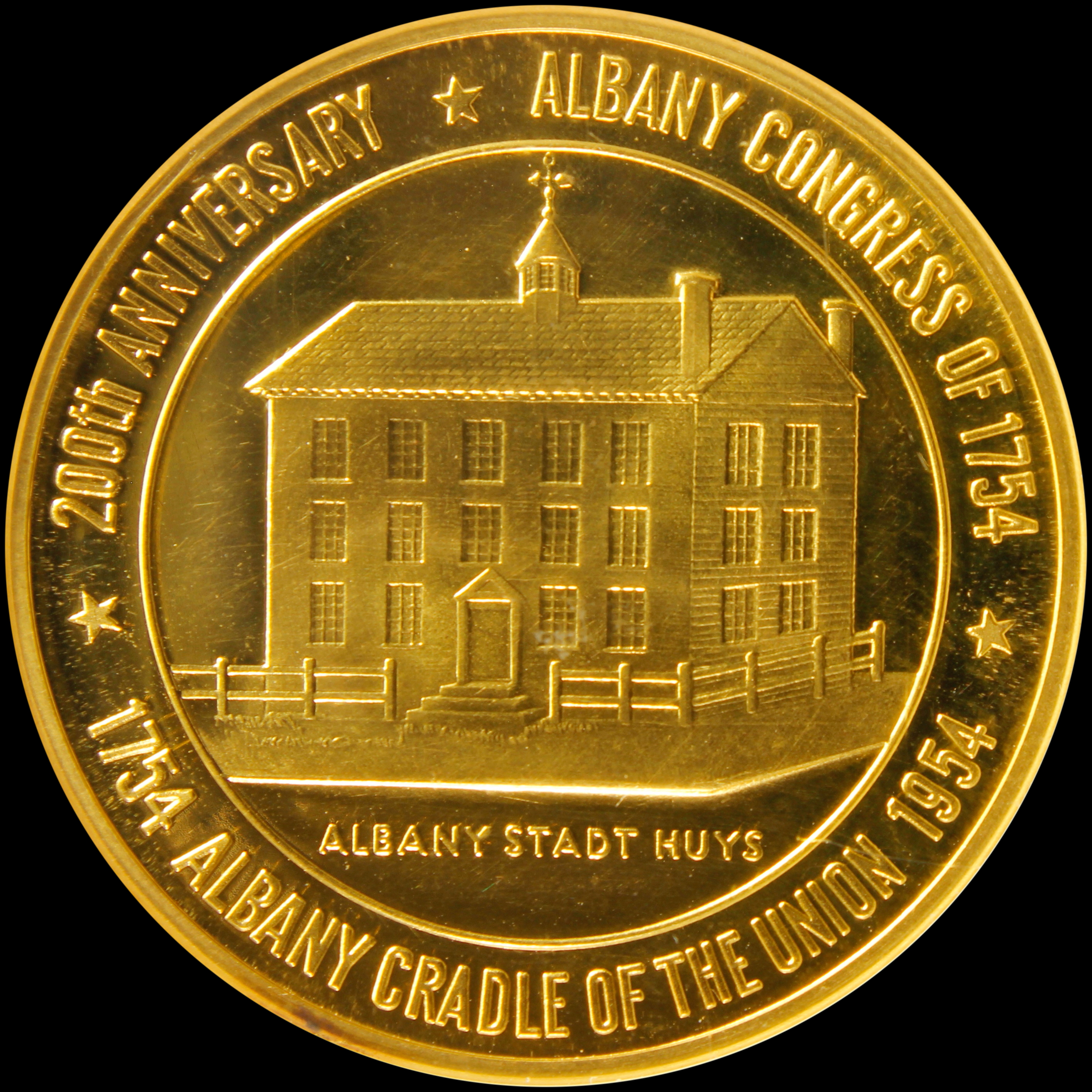 HK-511 1954 Cradle of the Union Celebration SCD – GOLD