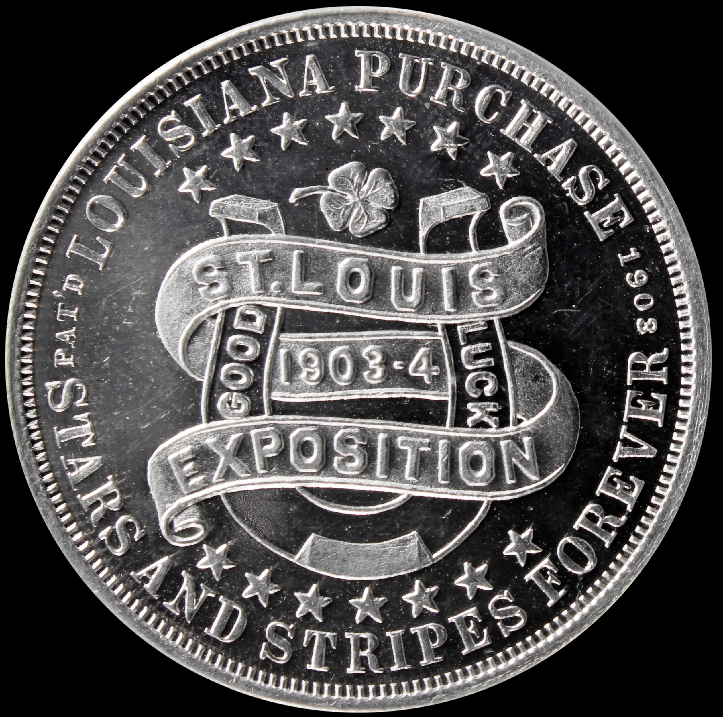 HK-311 1904 Louisiana Purchase Good Luck SCD