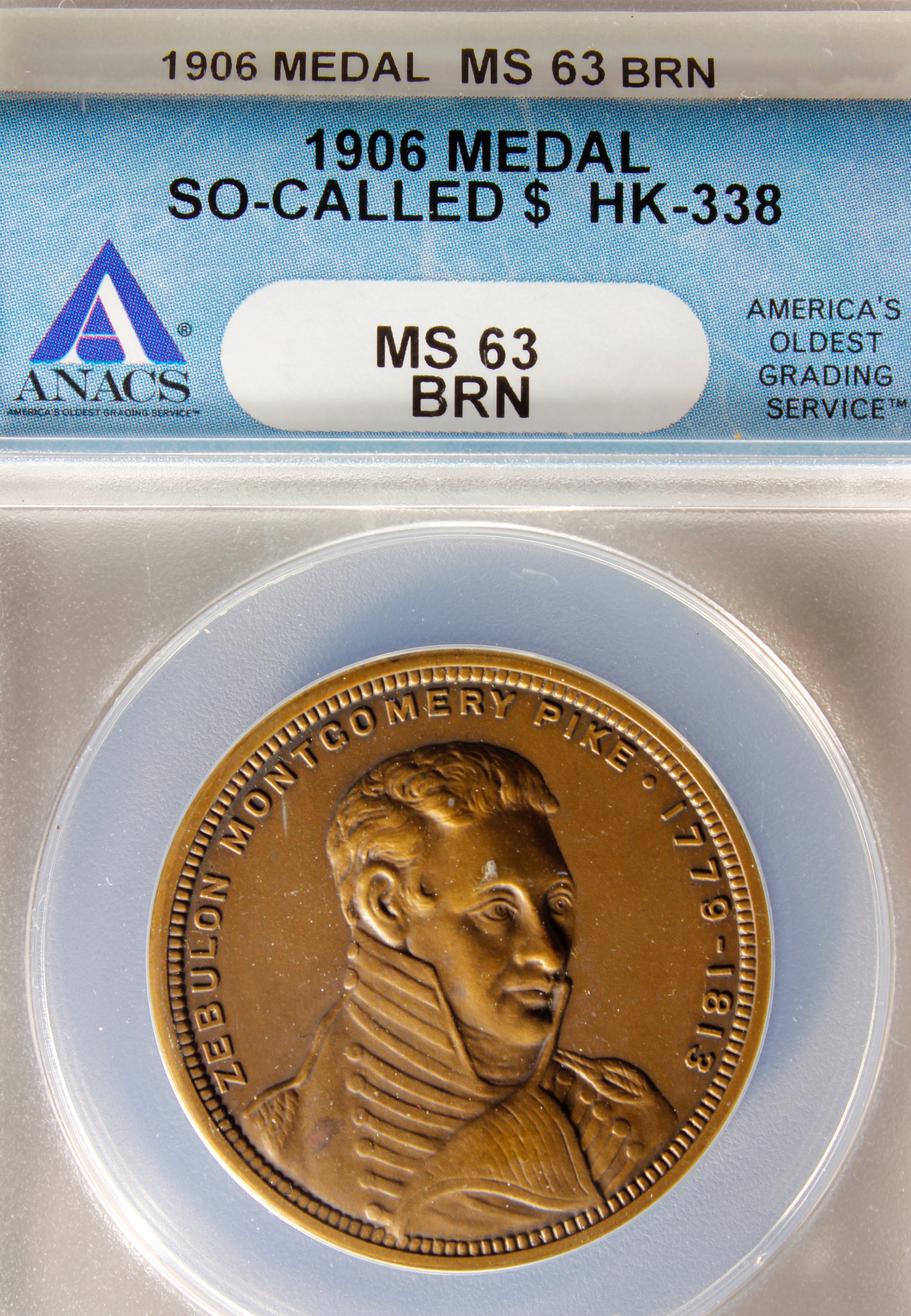 HK-338 1909 Pike’s Peak Southwest Expedition SCD – Bronze