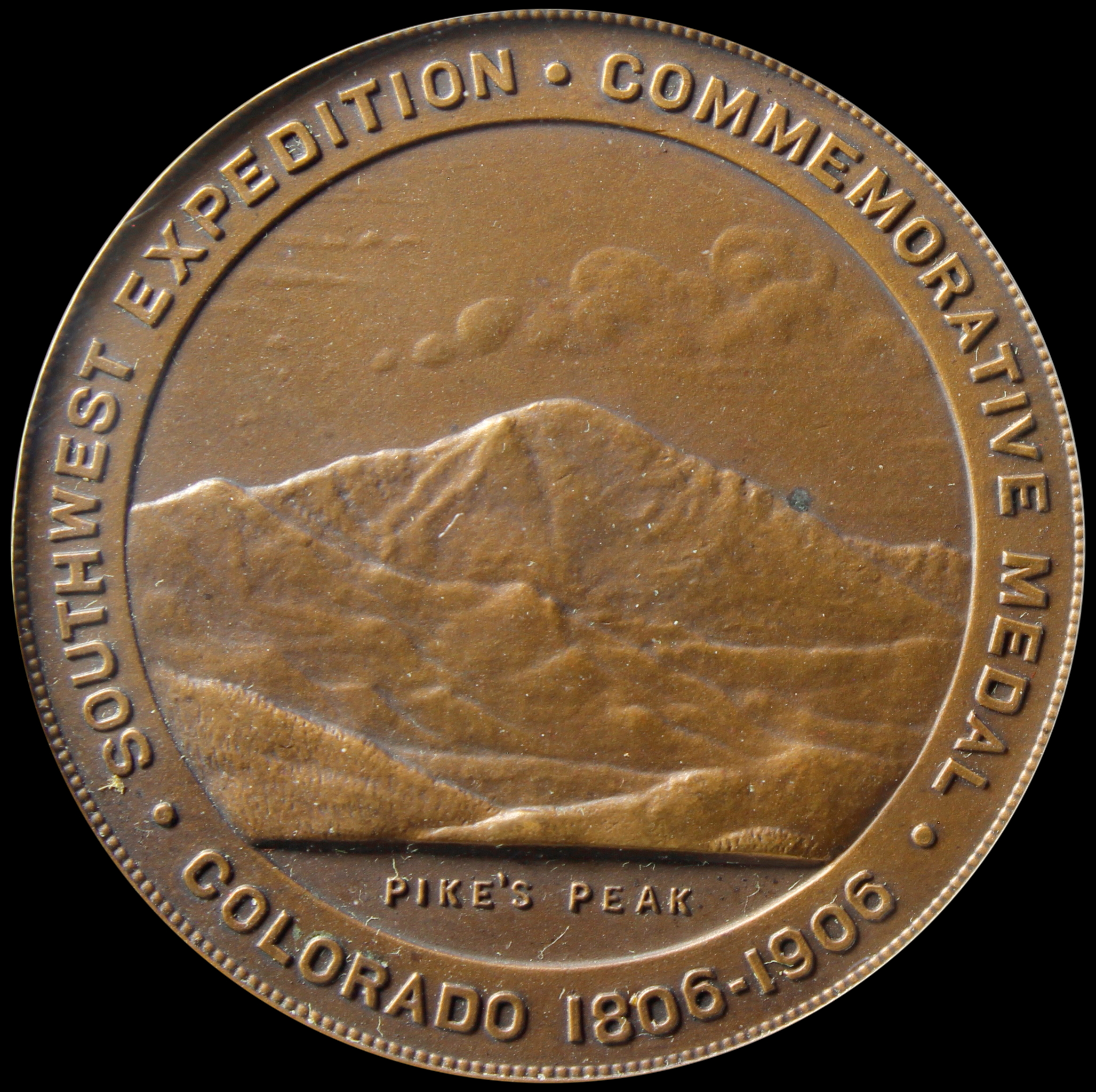 HK-338 1909 Pike’s Peak Southwest Expedition SCD – Bronze