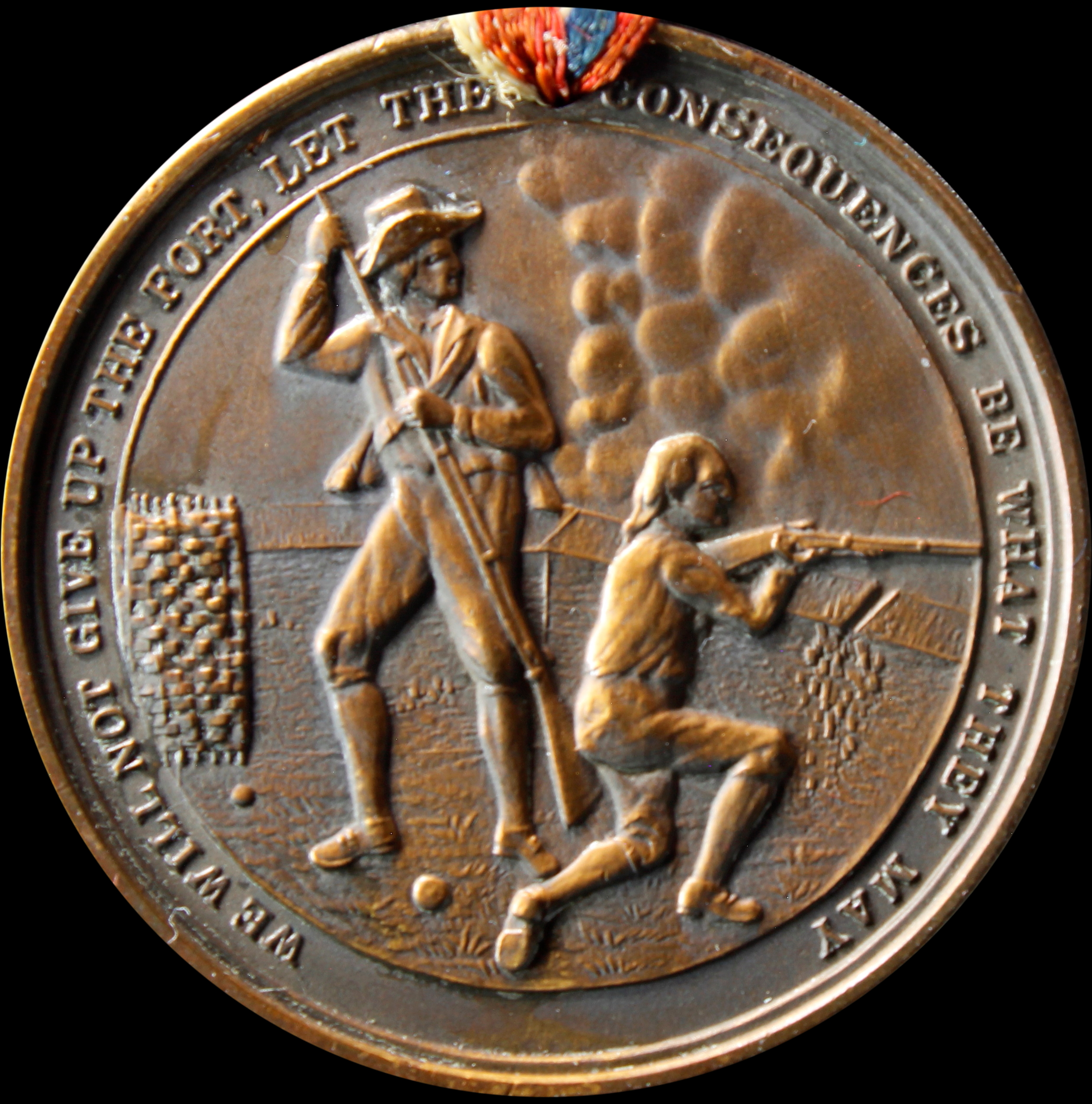 HK-125B UNL 1931 Battle of Groton Heights SCD – 1931 restrike