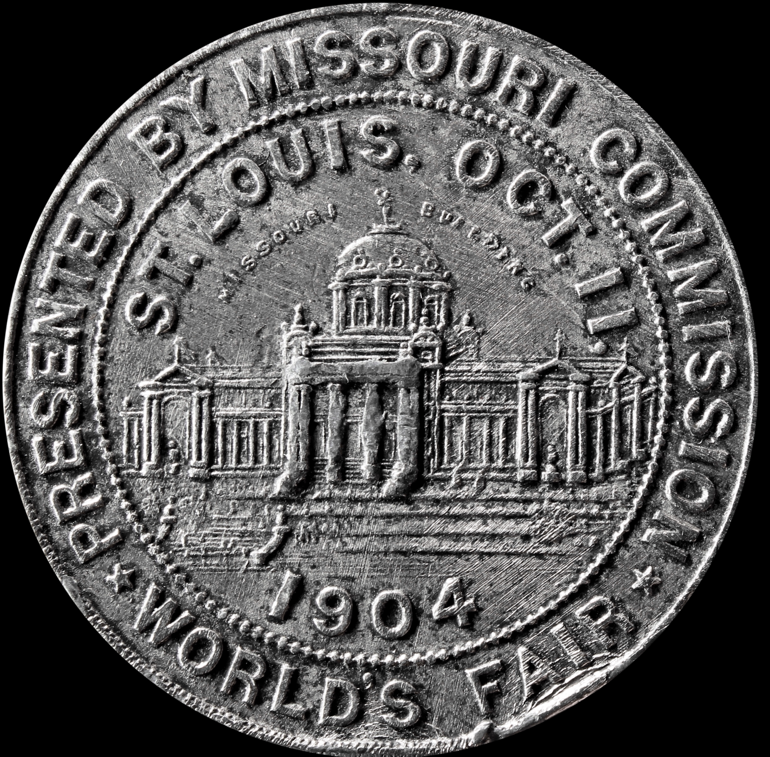 HK-309 1904 Missouri Dollar SCD