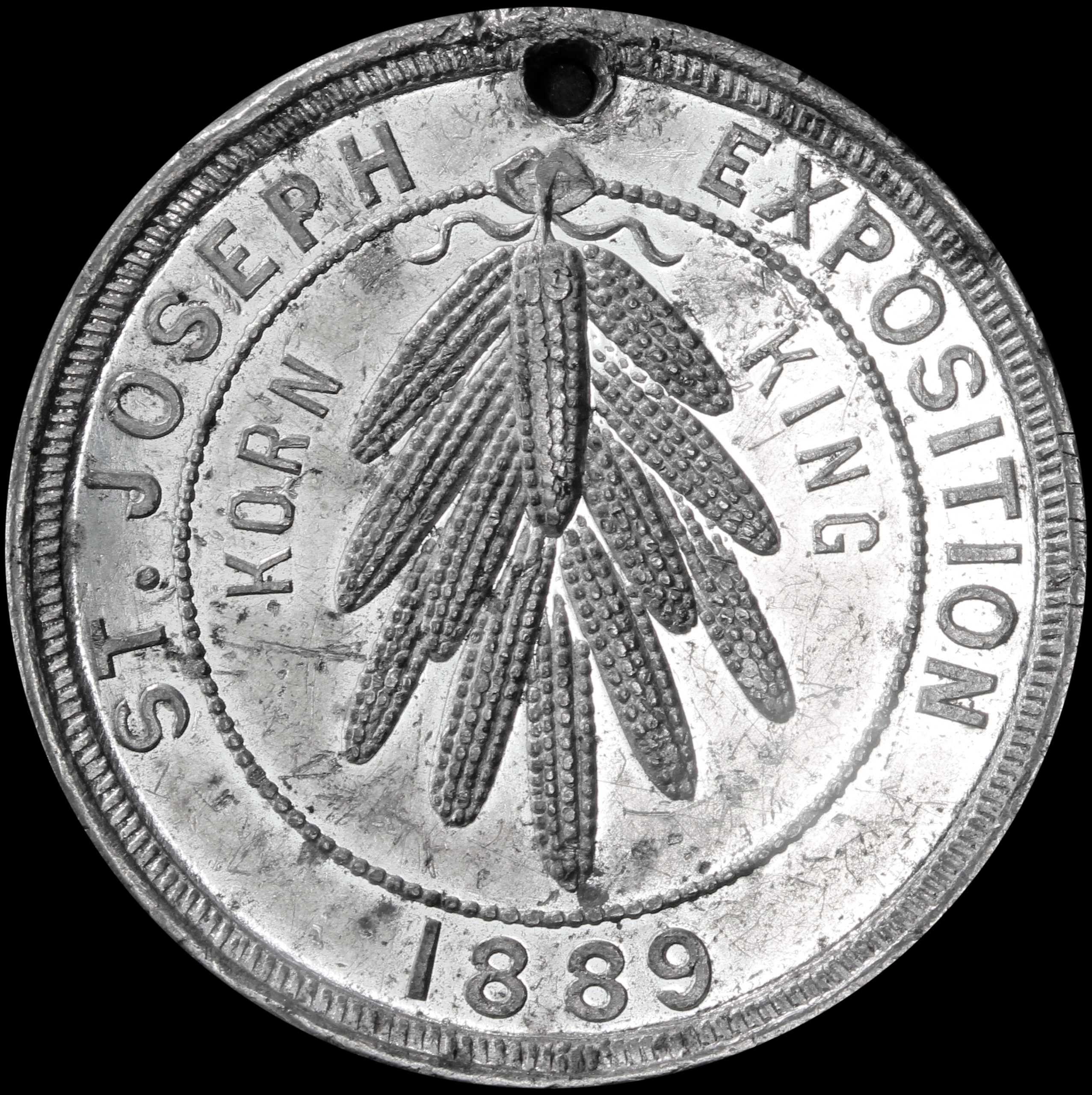 1889 National Railway Electric & Industrial Exposition Official SCD