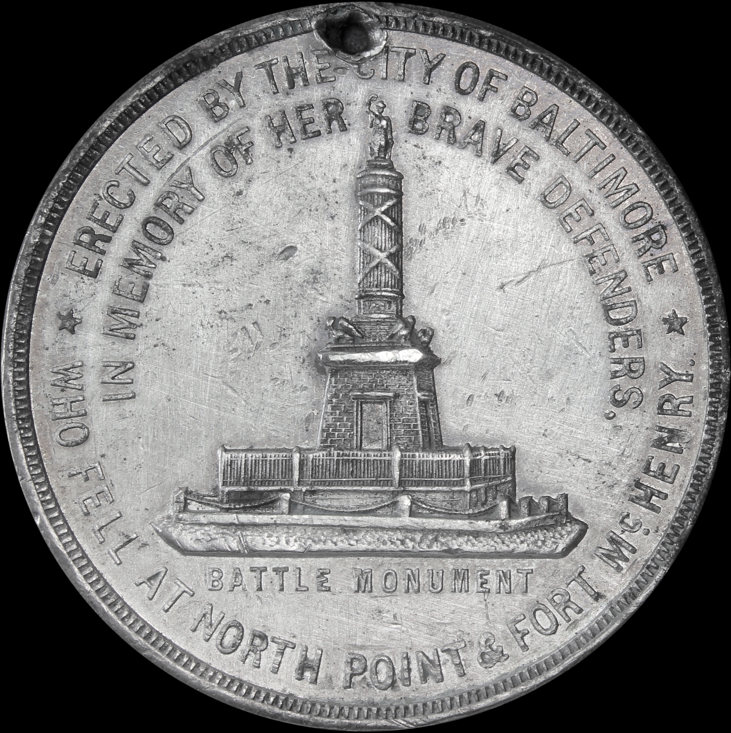 1889 Maryland Battle Monument SCD