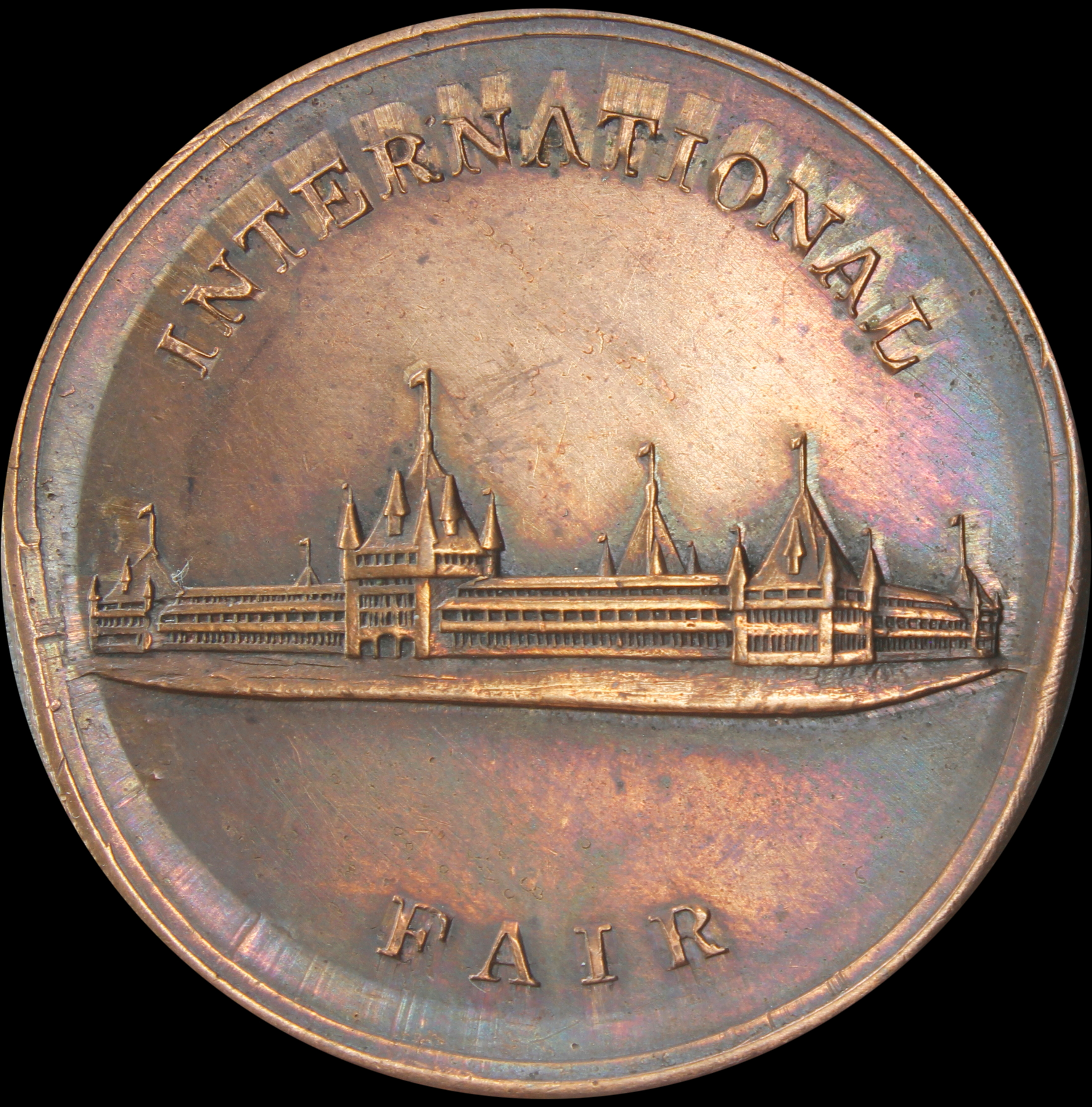 1888 Buffalo New York International Exposition Official SCD – Bronze