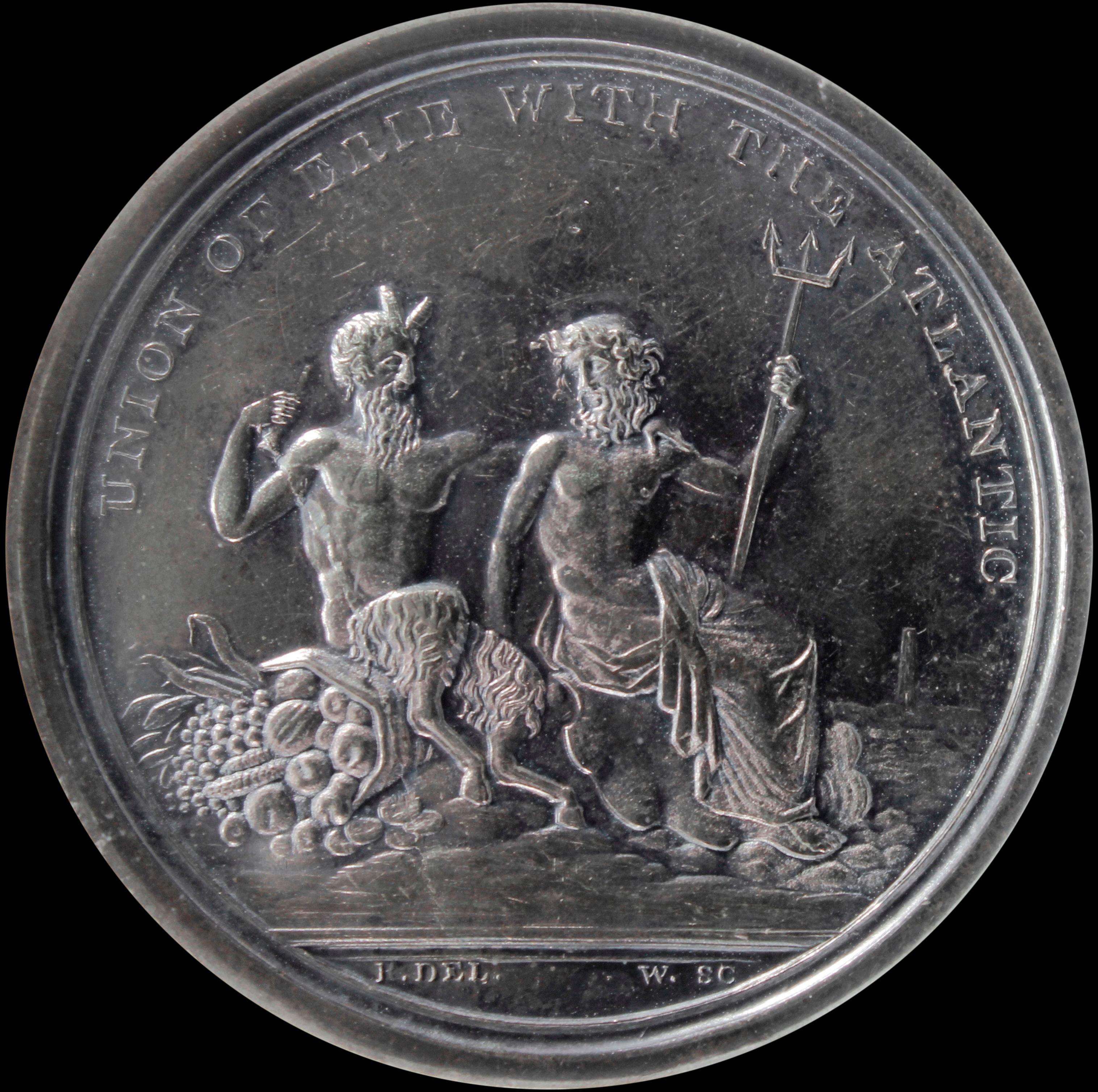 HK-1 1826 Silver Erie Canal Completion SCD HK-1000
