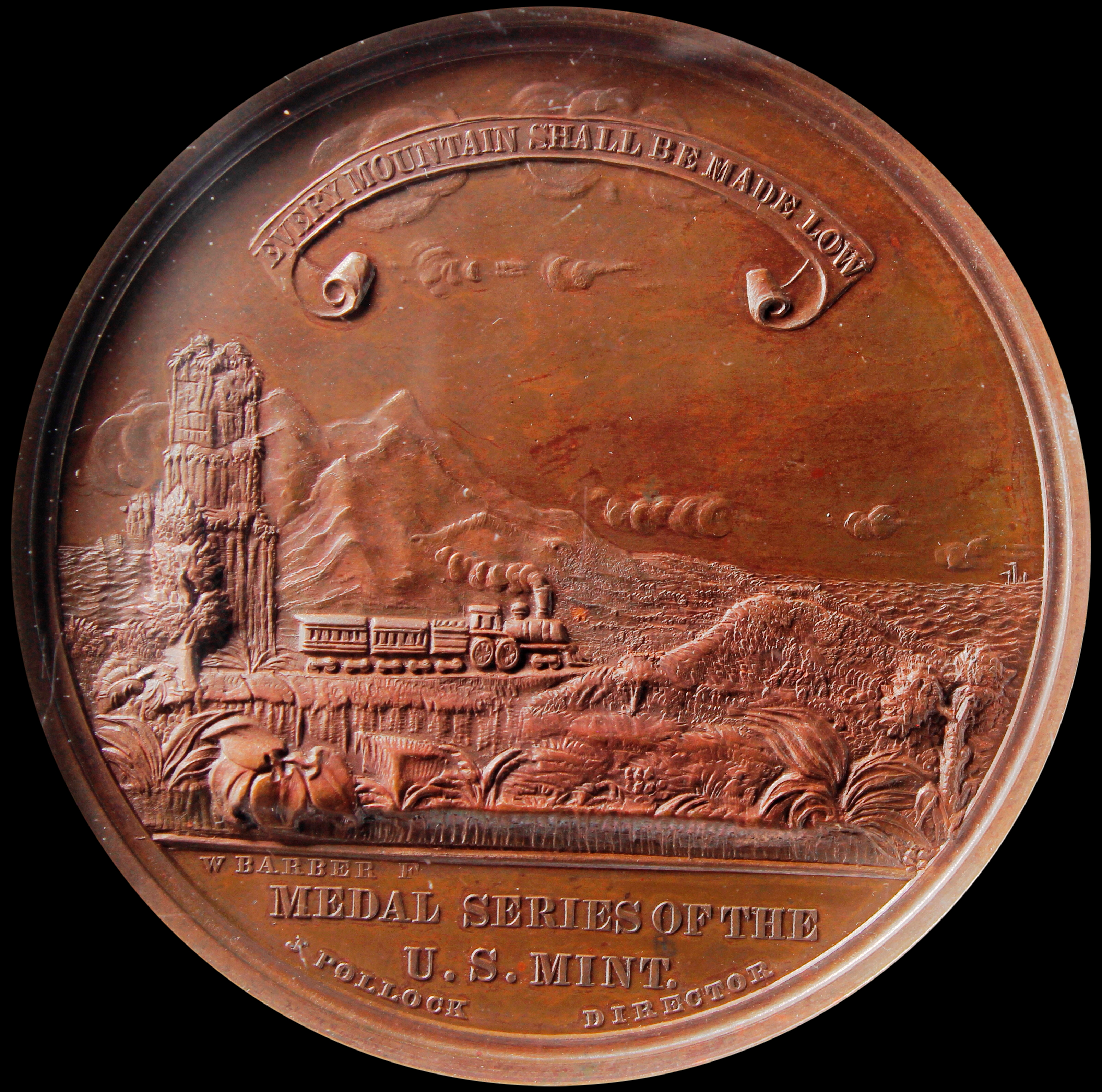 HK-12 1869 Pacific Railway Completion SCD