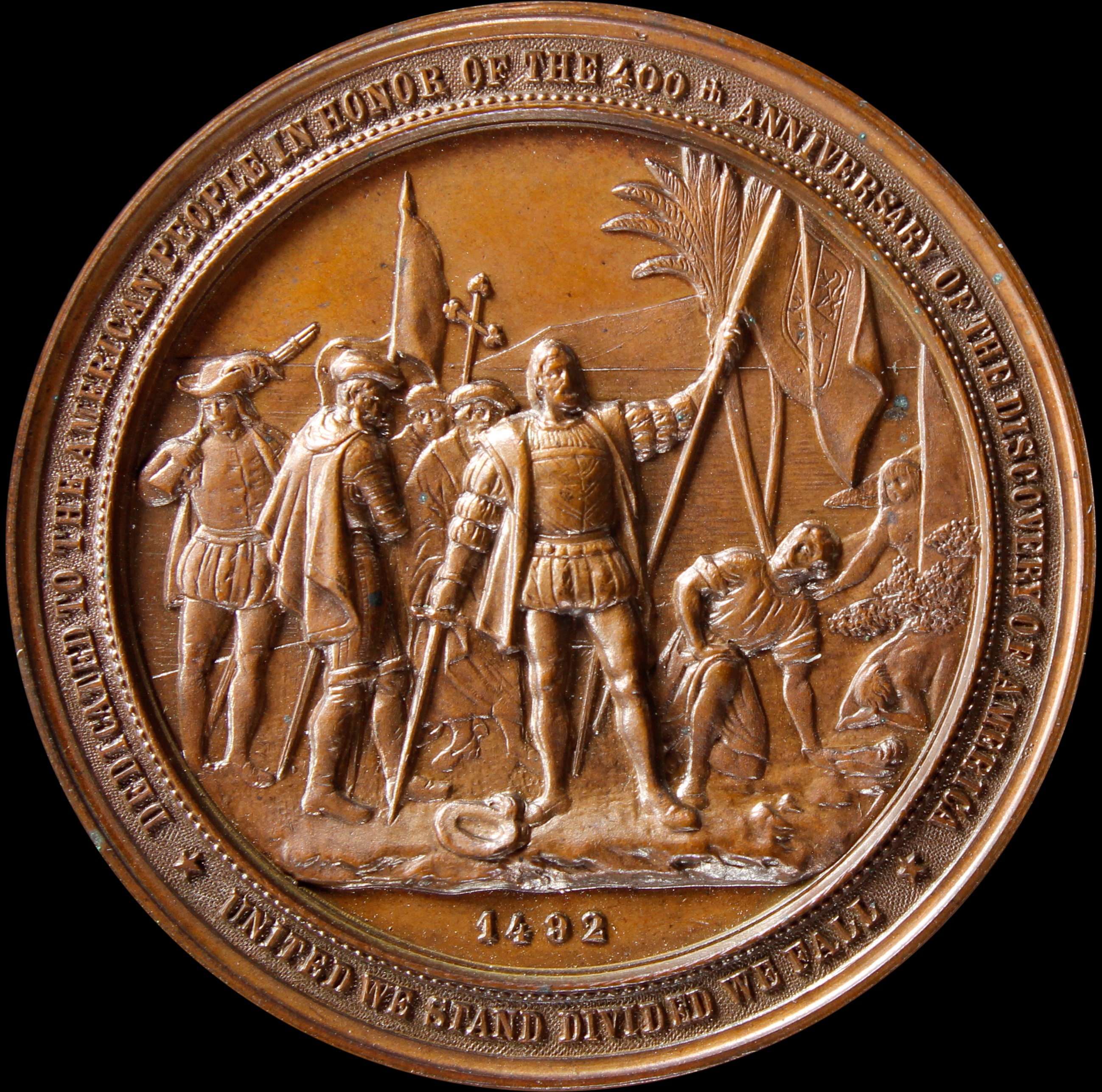 HK-220 1893 Columbian High Relief Liberty Head SCD