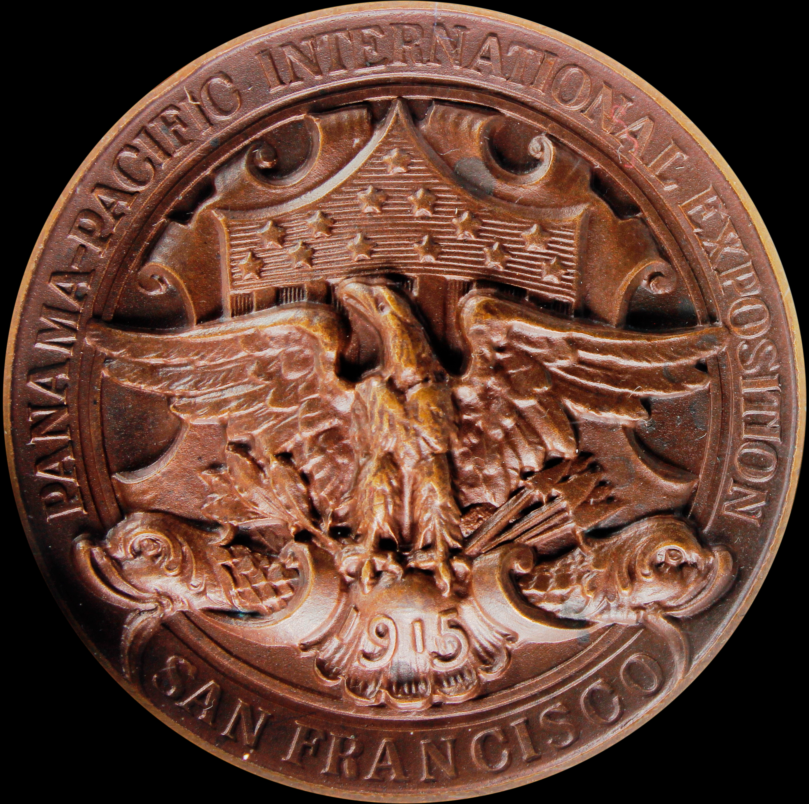 HK-399 AWARD 1915 Panama Pacific International Exposition Commemorative Medal SCD