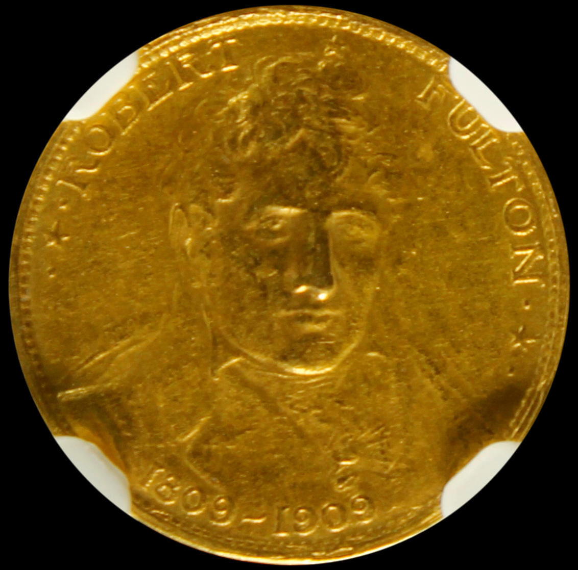 HK-375 1909 GOLD Robert Fulton SCD