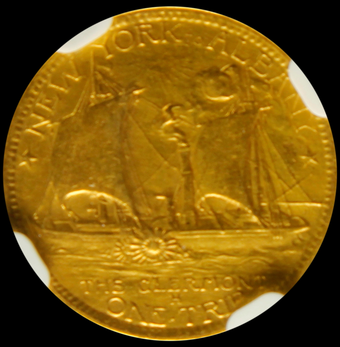 HK-375 1909 GOLD Robert Fulton SCD