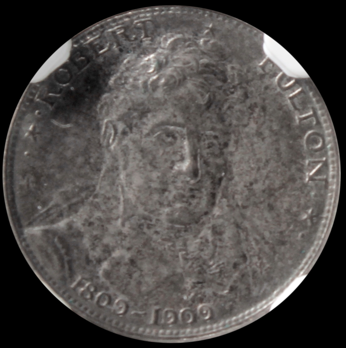 HK-376 1909 Silver Robert Fulton SCD