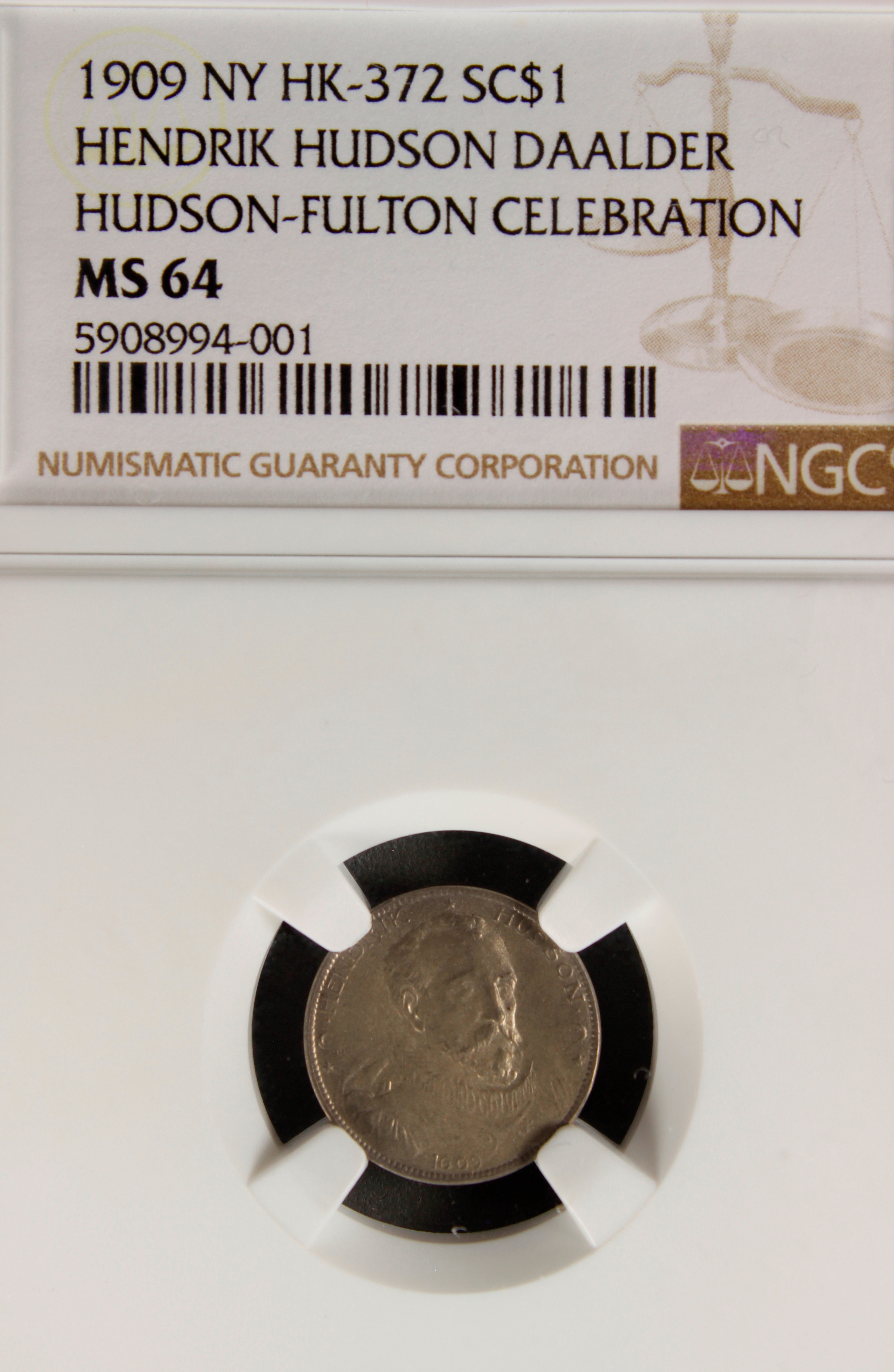 HK-372 1909 Hendrik Hudson Daalder SCD