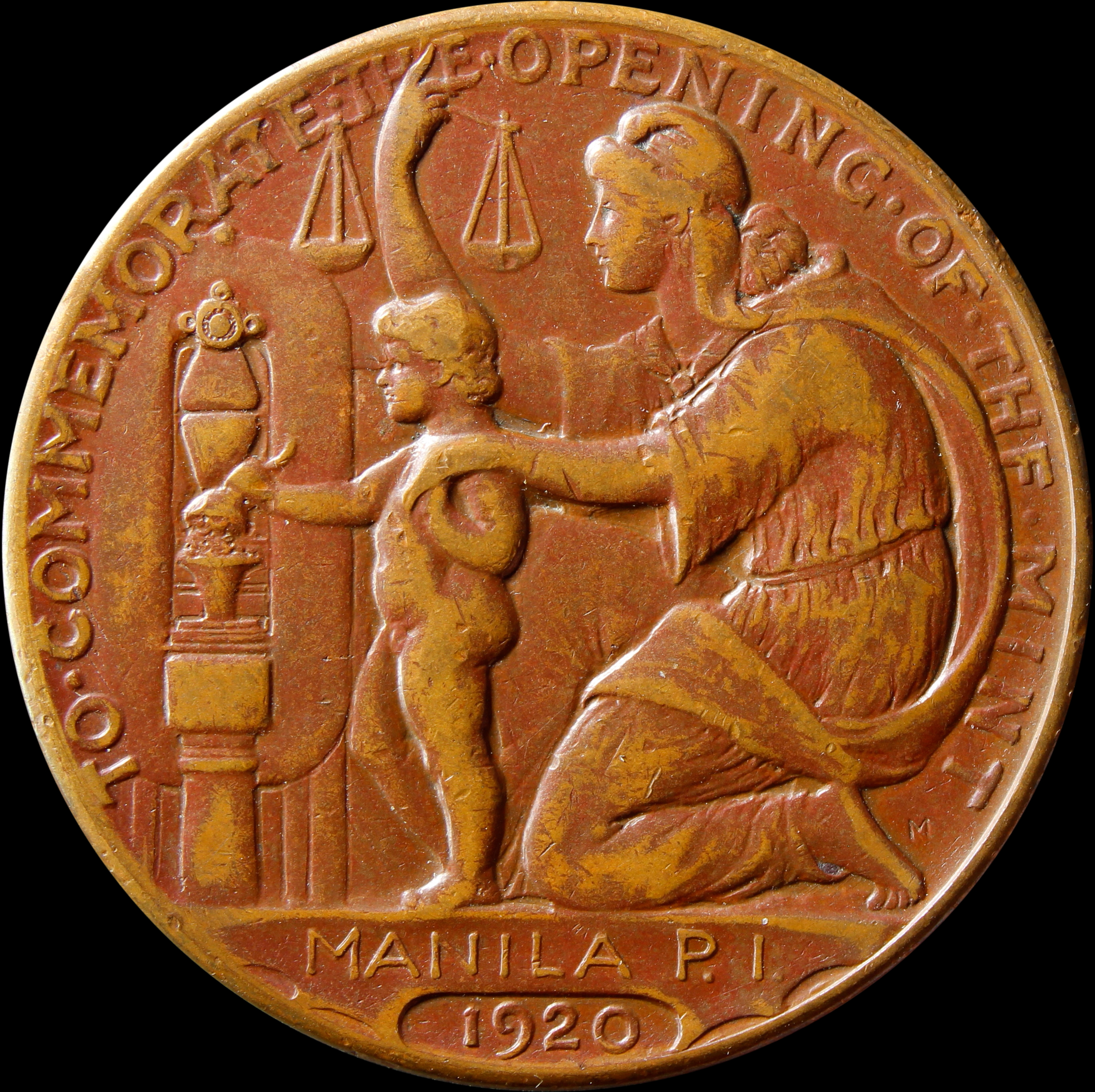 HK-450 1920 Wilson Dollar Copper SCD