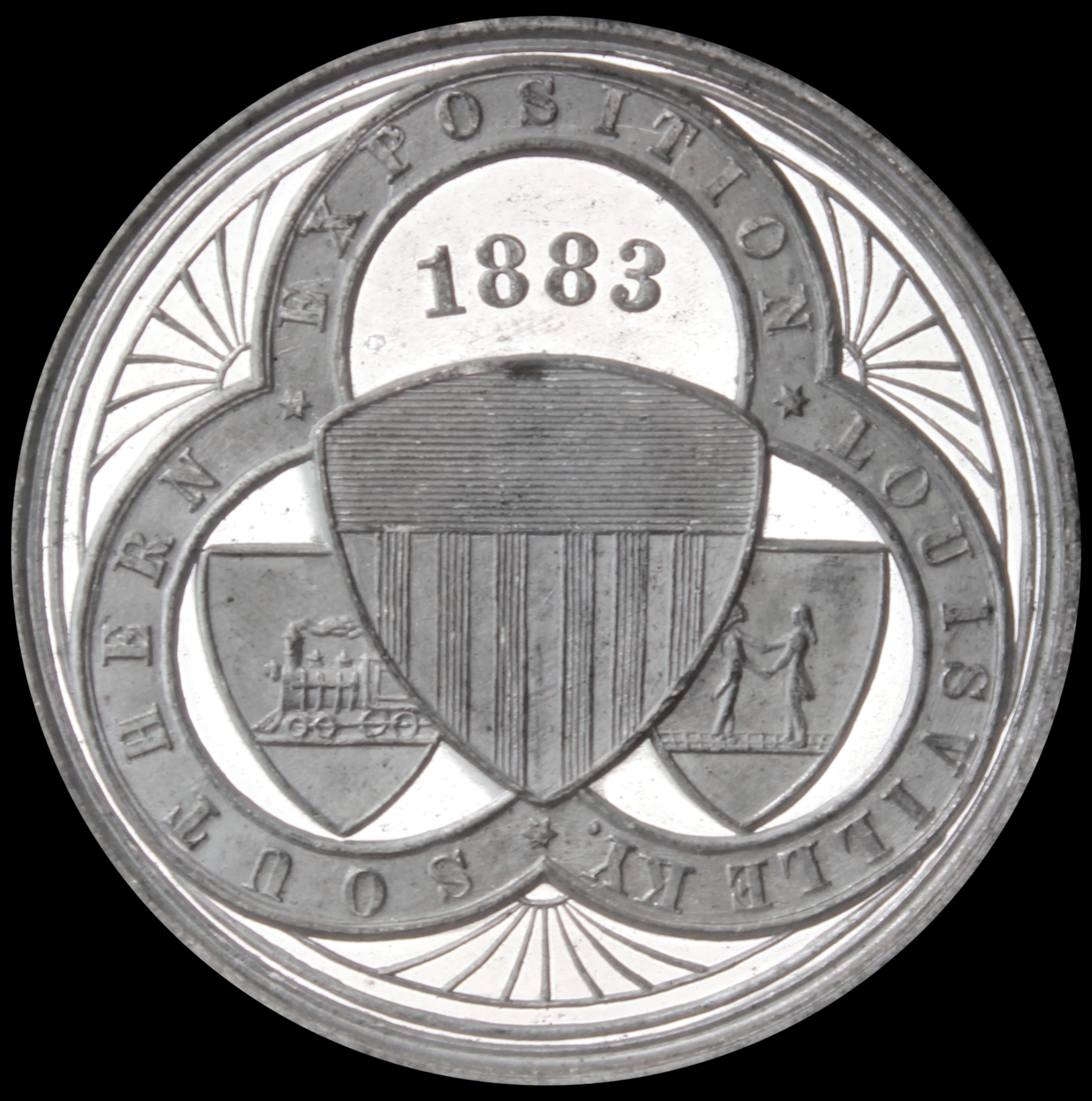 1883 Southern Exposition Trefoil SCD