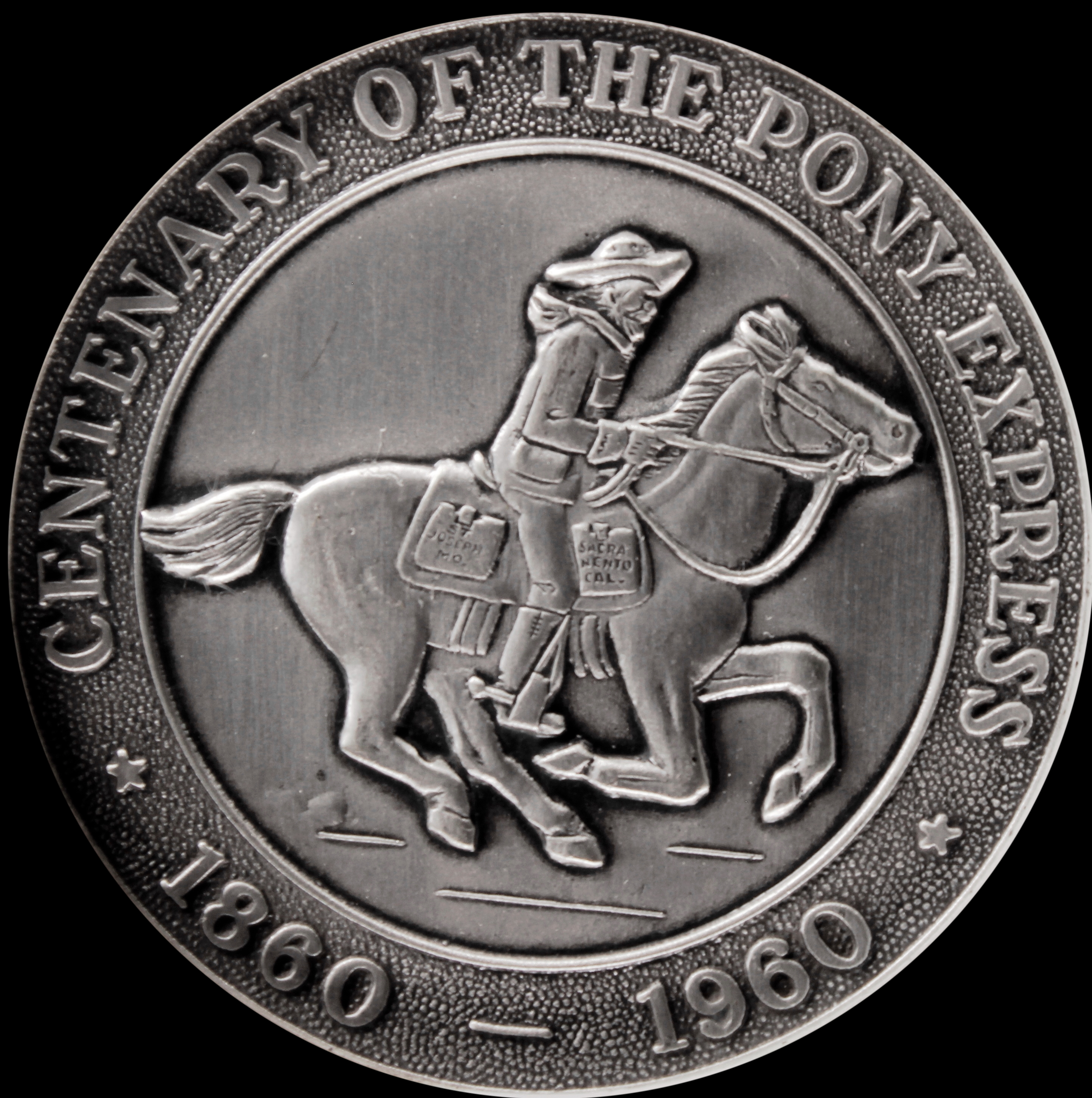 HK-584 1960 Pony Express Centennial Mumey SCD