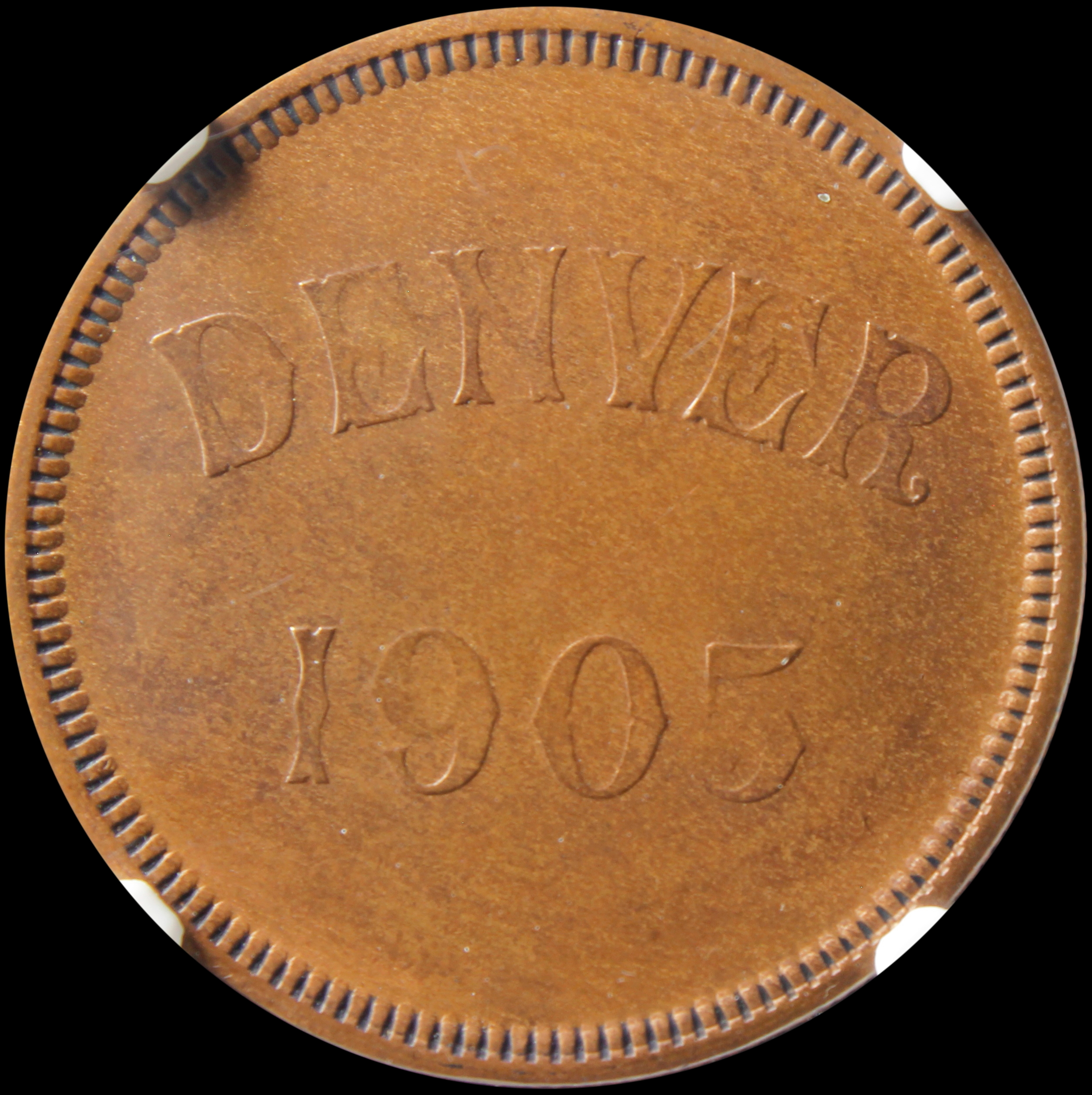 HK-876 1905 Denver Mint Opening SCD