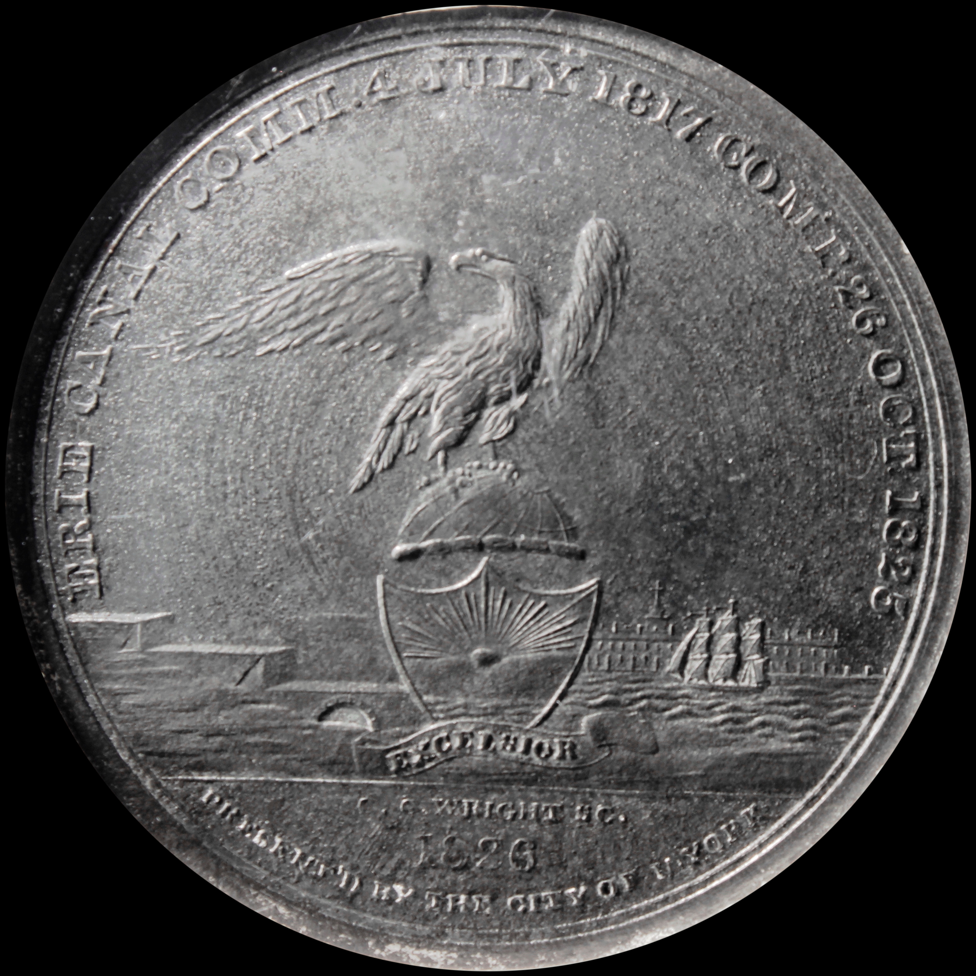 HK-1 1826 Erie Canal Completion SCD