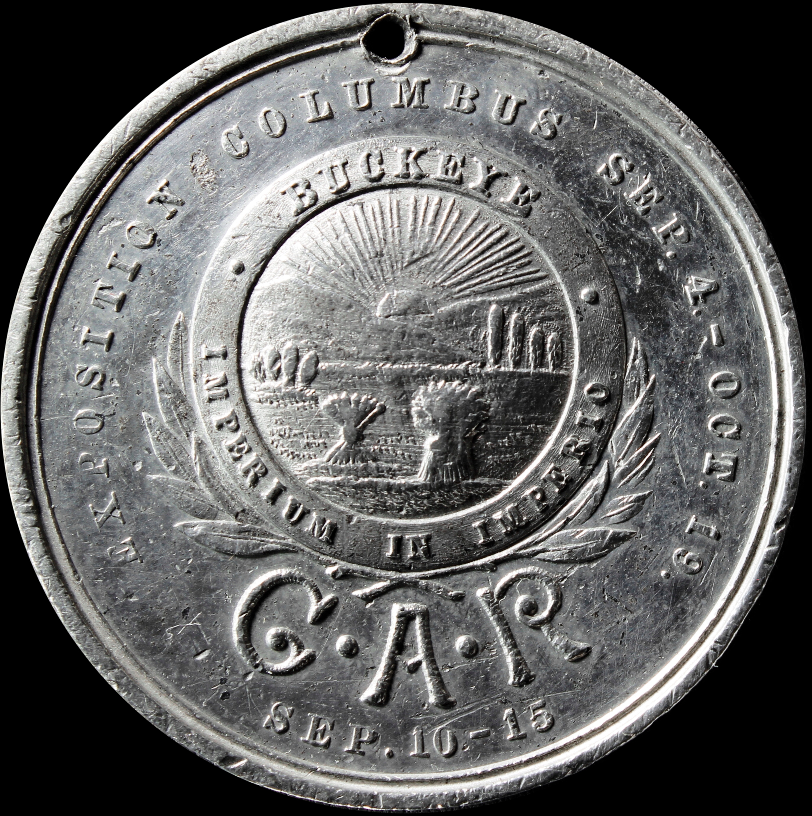 1888 Ohio Valley Exposition GAR Medal