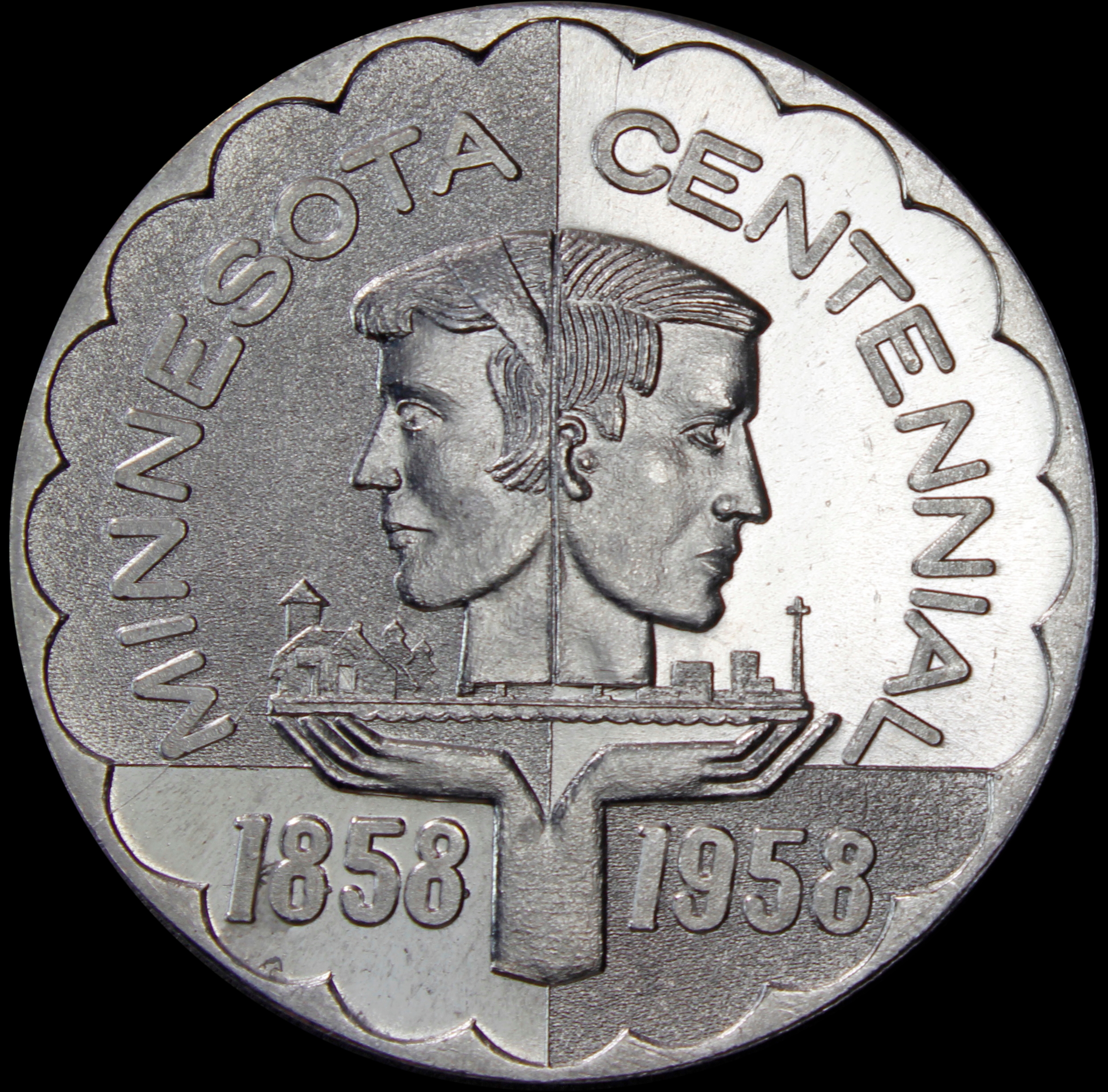 HK-518A 1958 Virginia Dollar SCD
