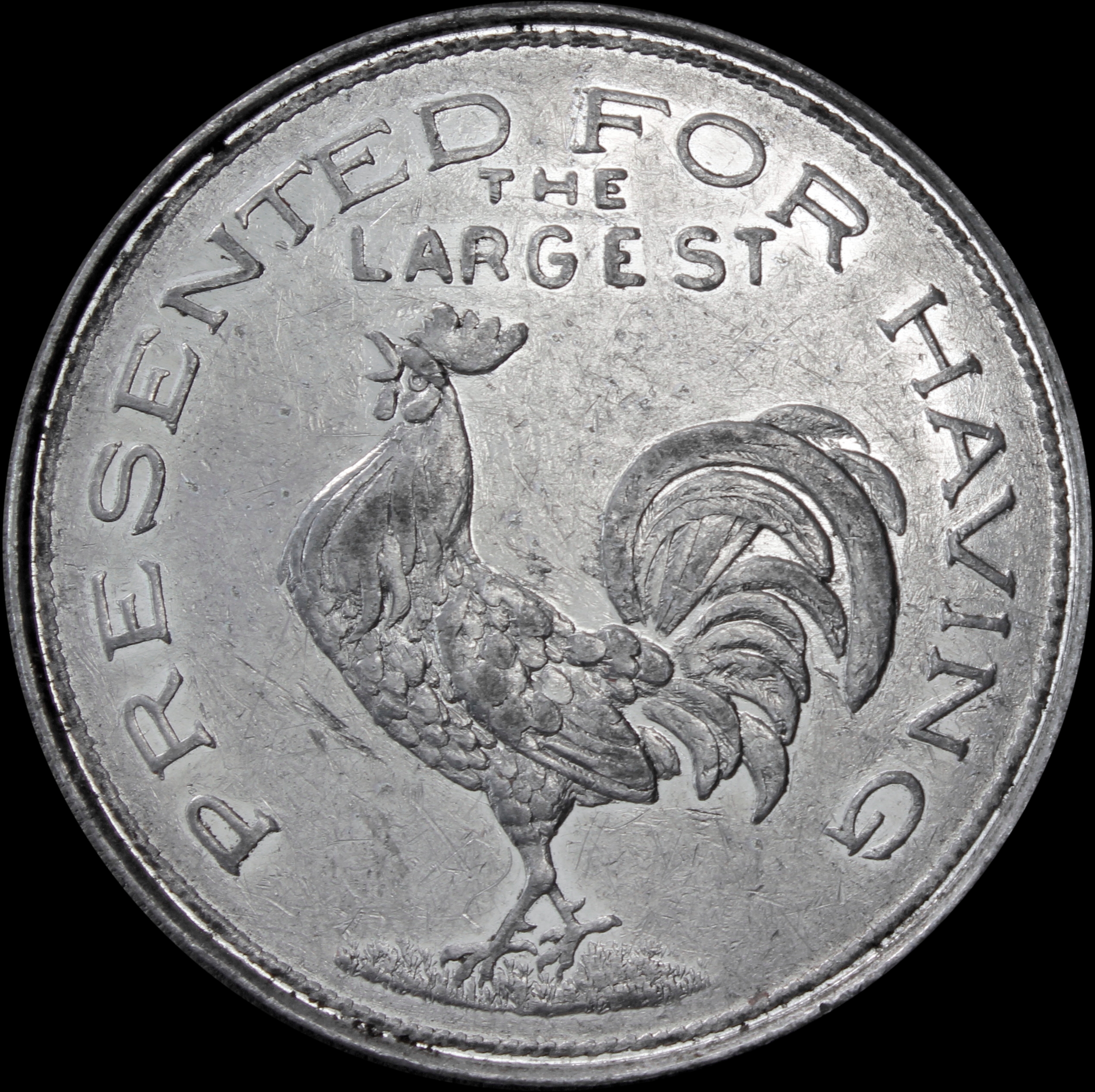 1901 Pan-American the Largest Cock SCD