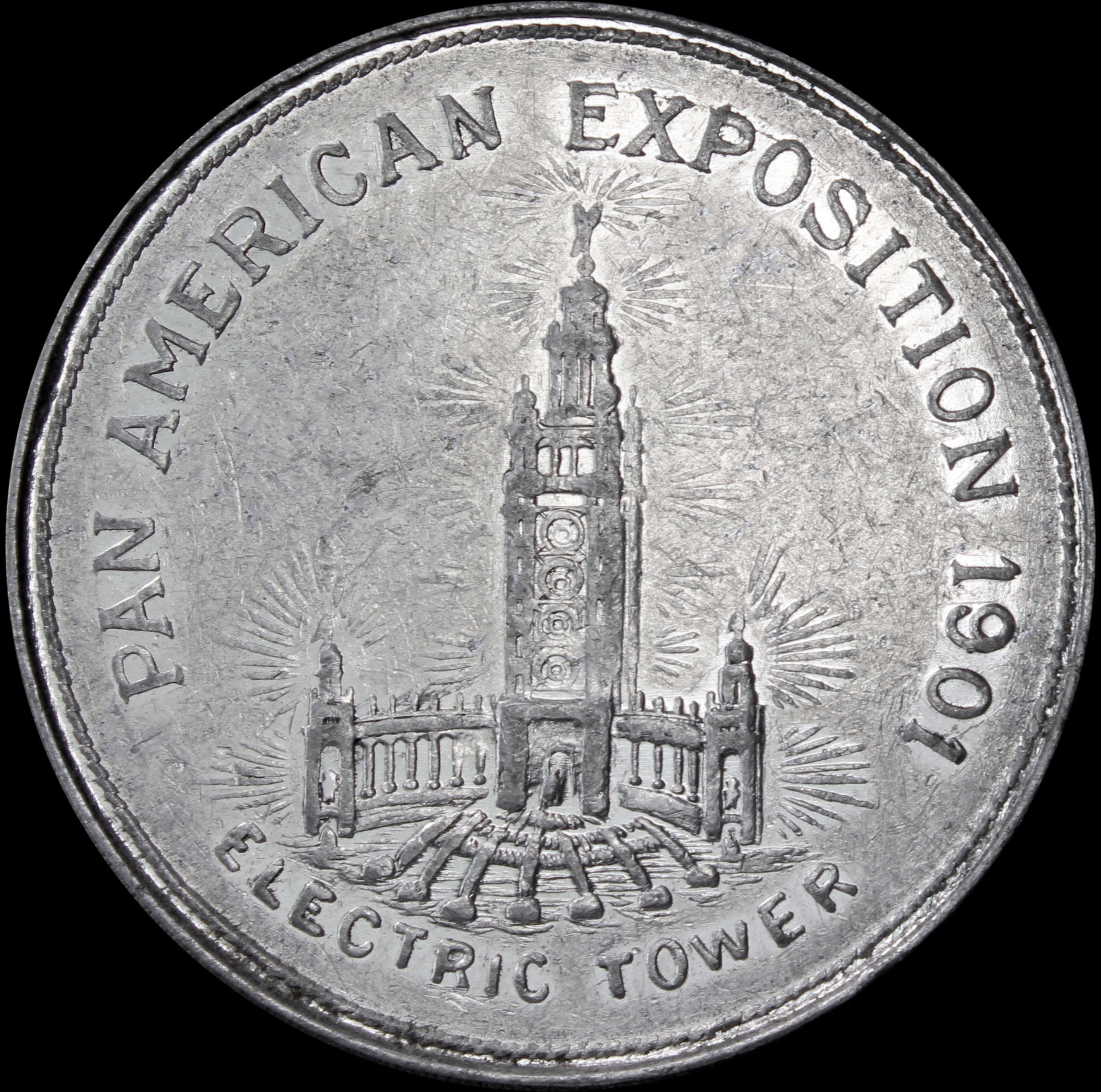 1901 Pan-American the Largest Cock SCD