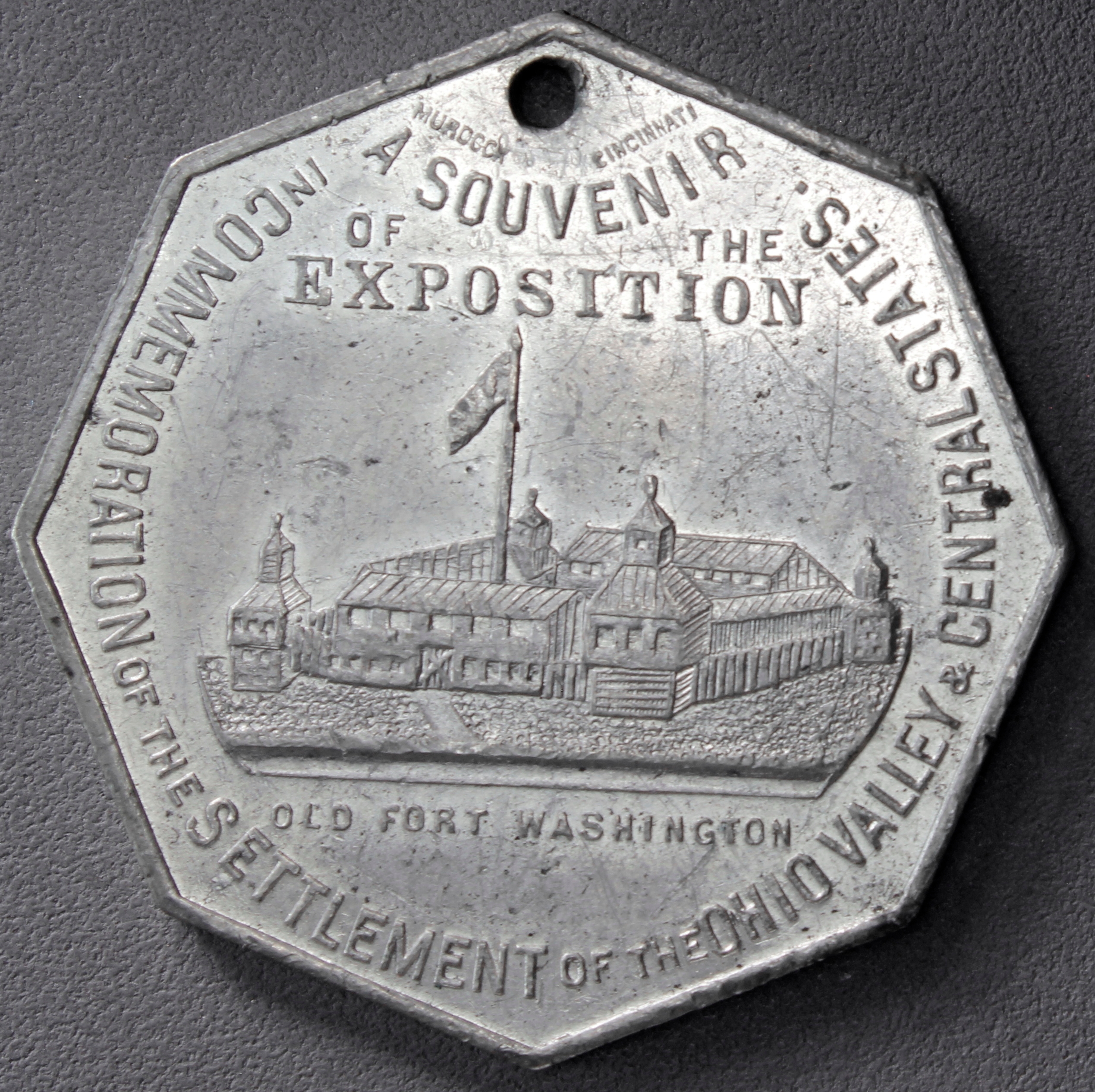 1888 Ohio Valley Octagonal Old Fort Washington SCD